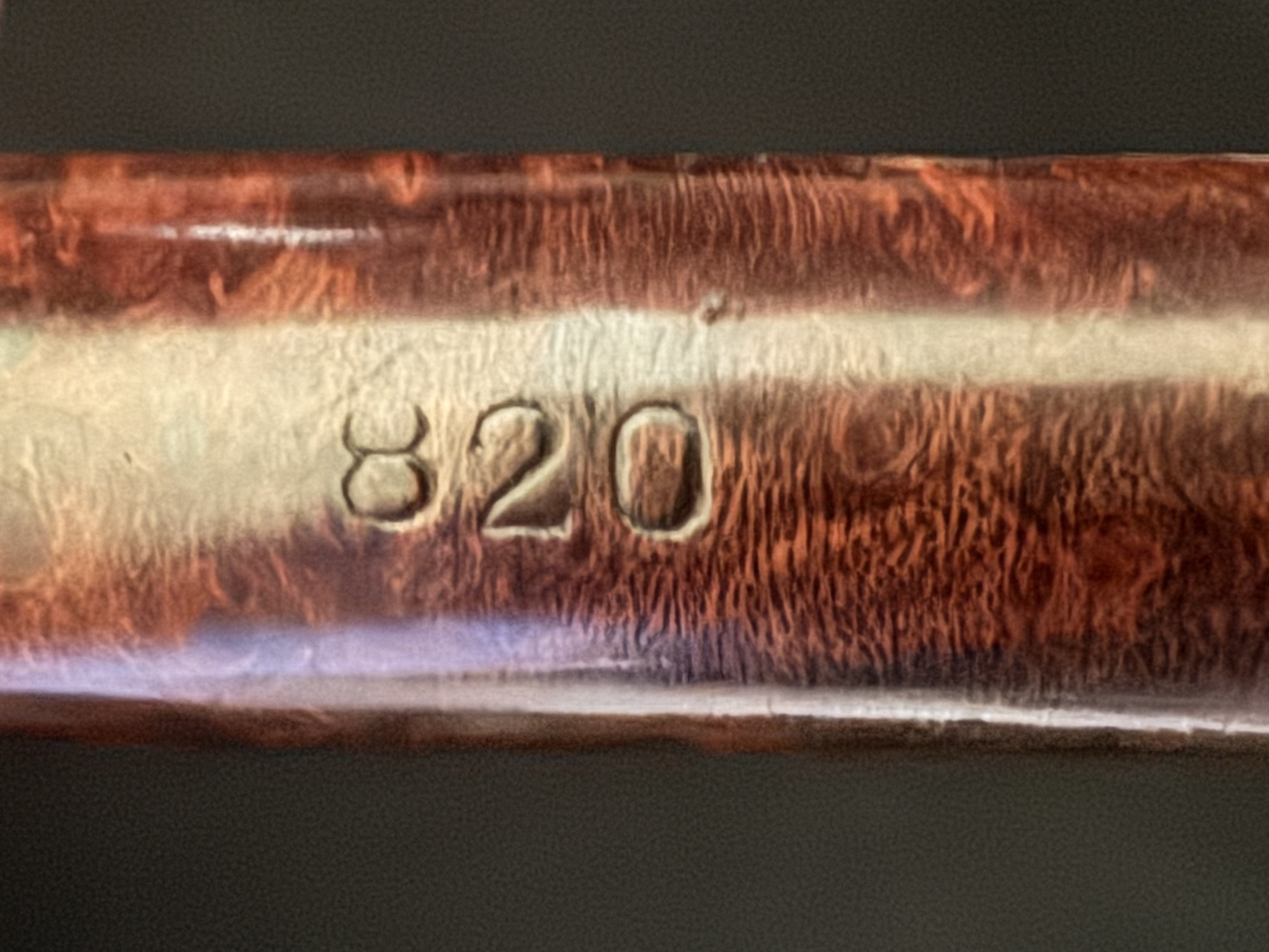 Oldenkott Patras Bruyere Prima 820 Smooth Straight Billiard Estate Pipe 13