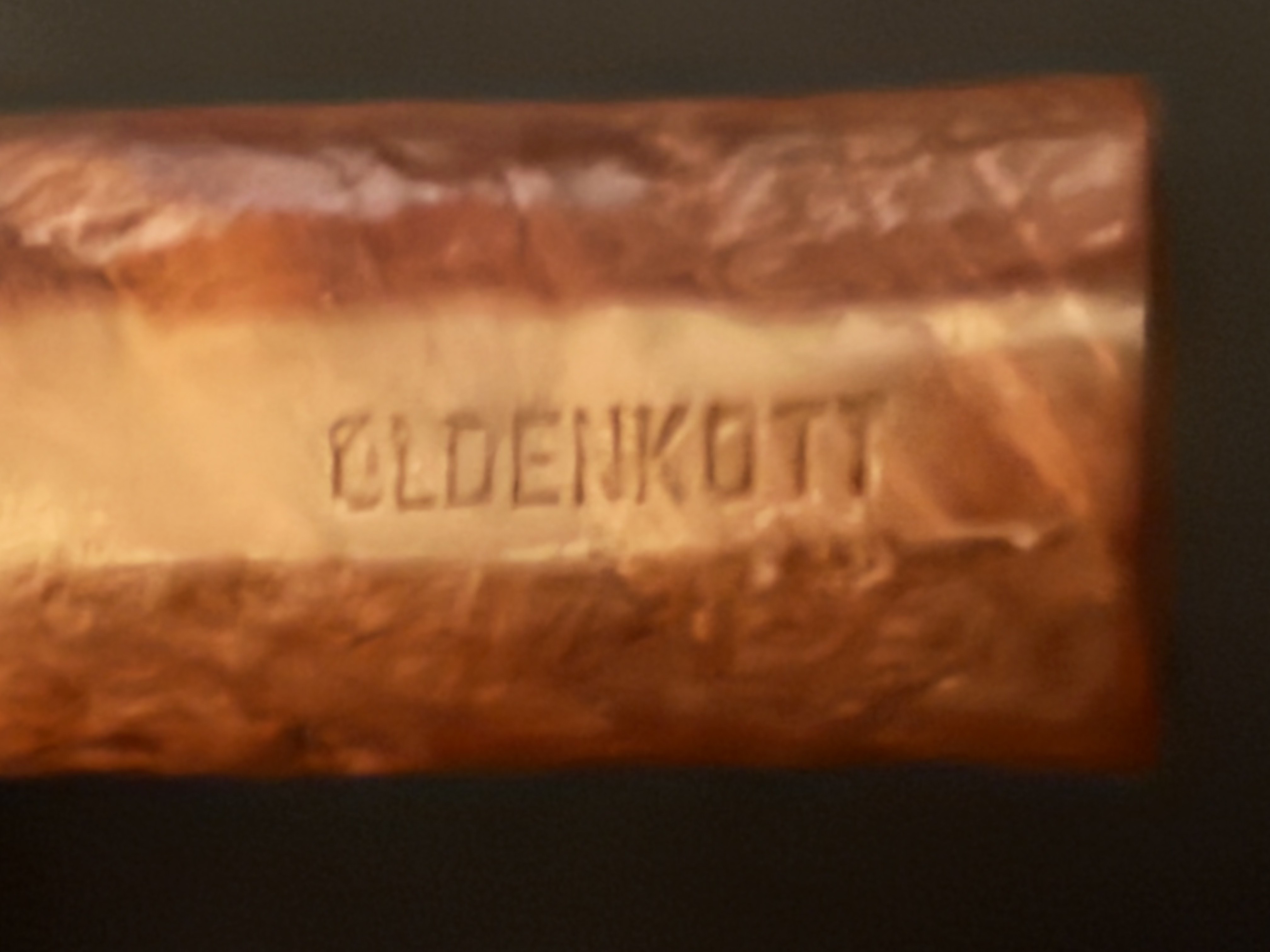Oldenkott Progress Super Briar Derby 52 Sandblast Straight Billiard Estate Pipe 13
