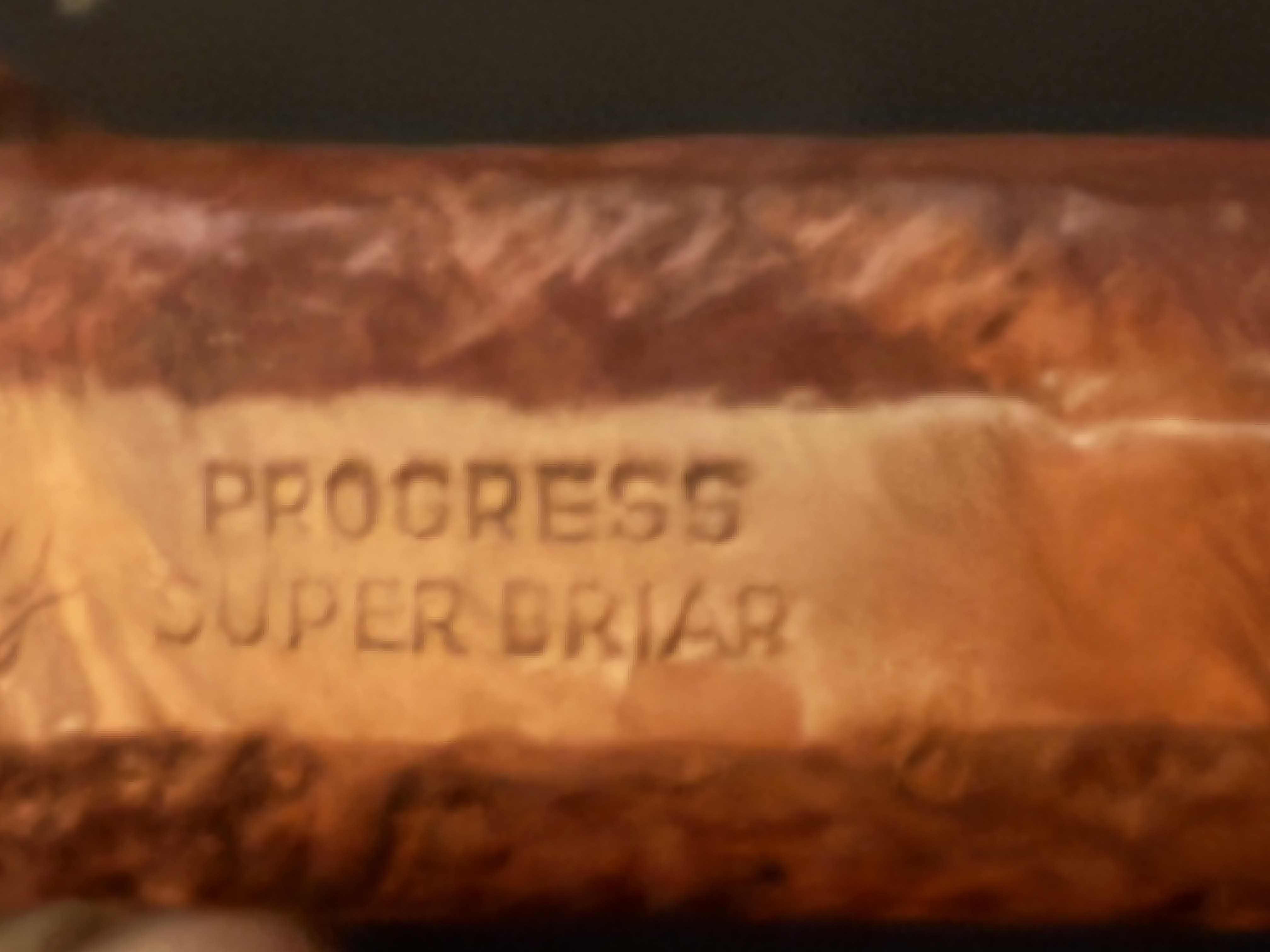 Oldenkott Progress Super Briar Derby 52 Sandblast Straight Billiard Estate Pipe 12