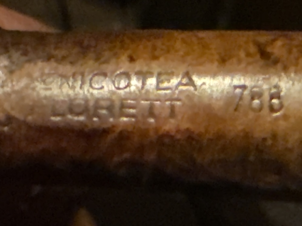 Oldenkott Florett 788 Sandblast Straight Billiard Vulcanite Estate Pipe 11