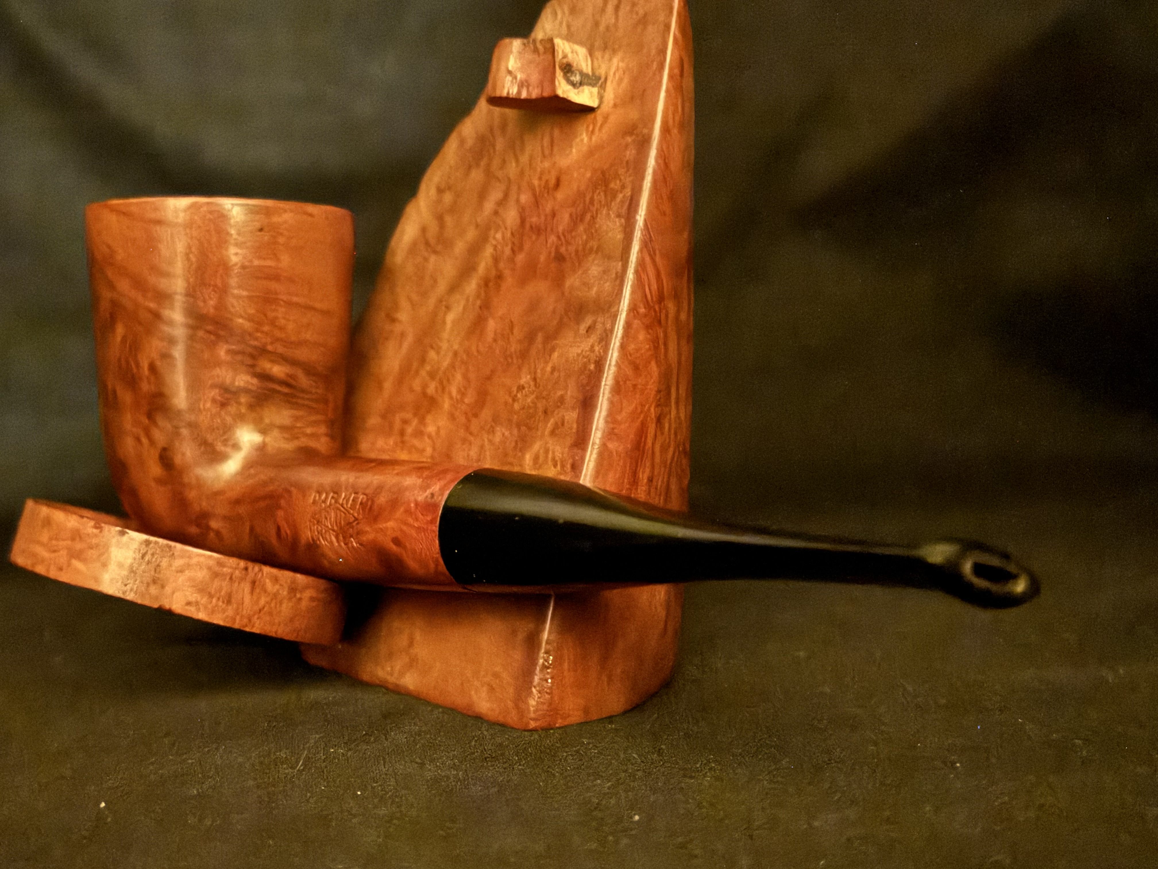 Parker Root Briar Straight Billiard 158mm Estate Pipe 8