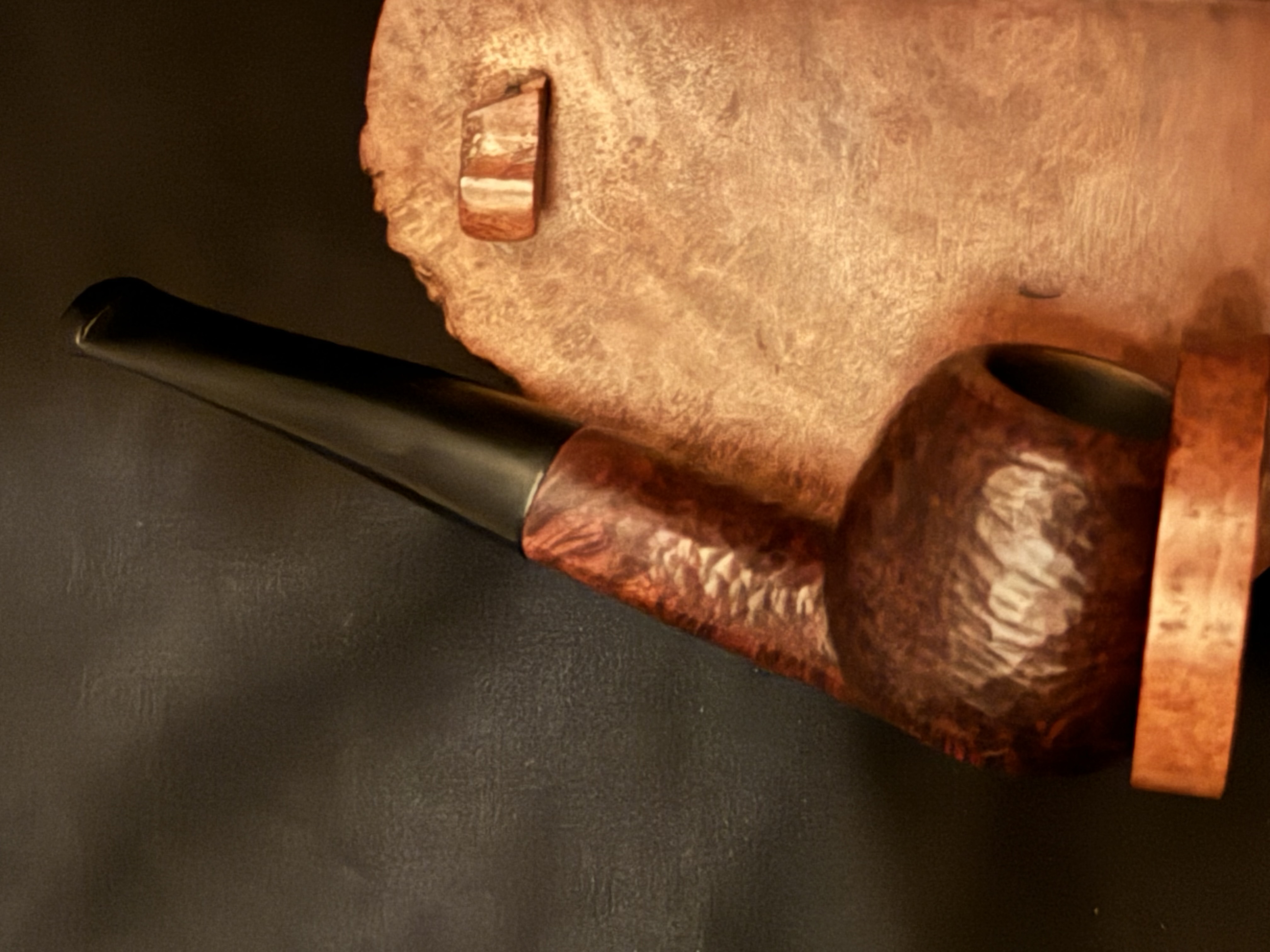 Unknown Maker Straight Apple Pot Estate Pipe 2