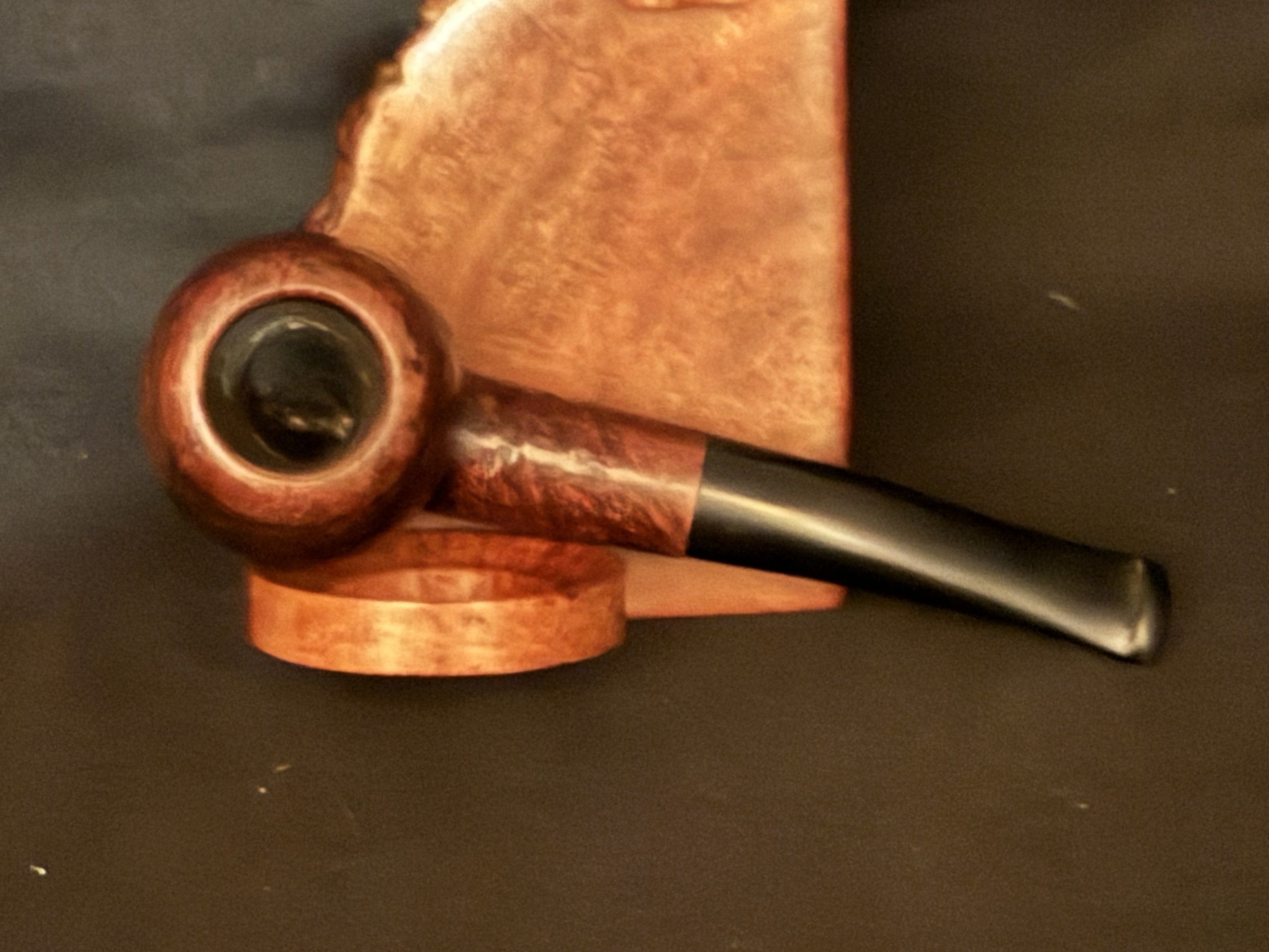 Unknown Maker Straight Apple Pot Estate Pipe 5