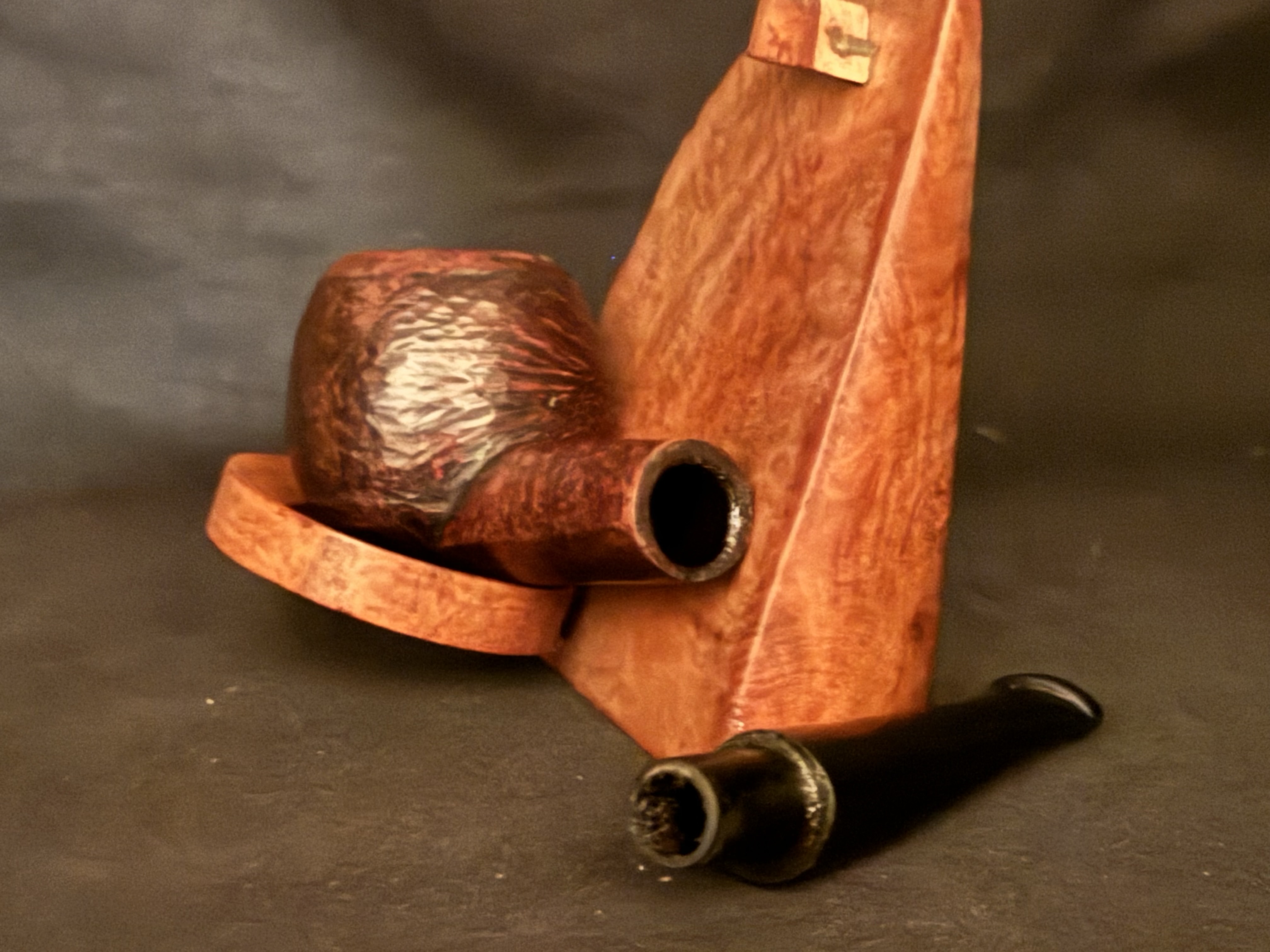 Unknown Maker Straight Apple Pot Estate Pipe 9