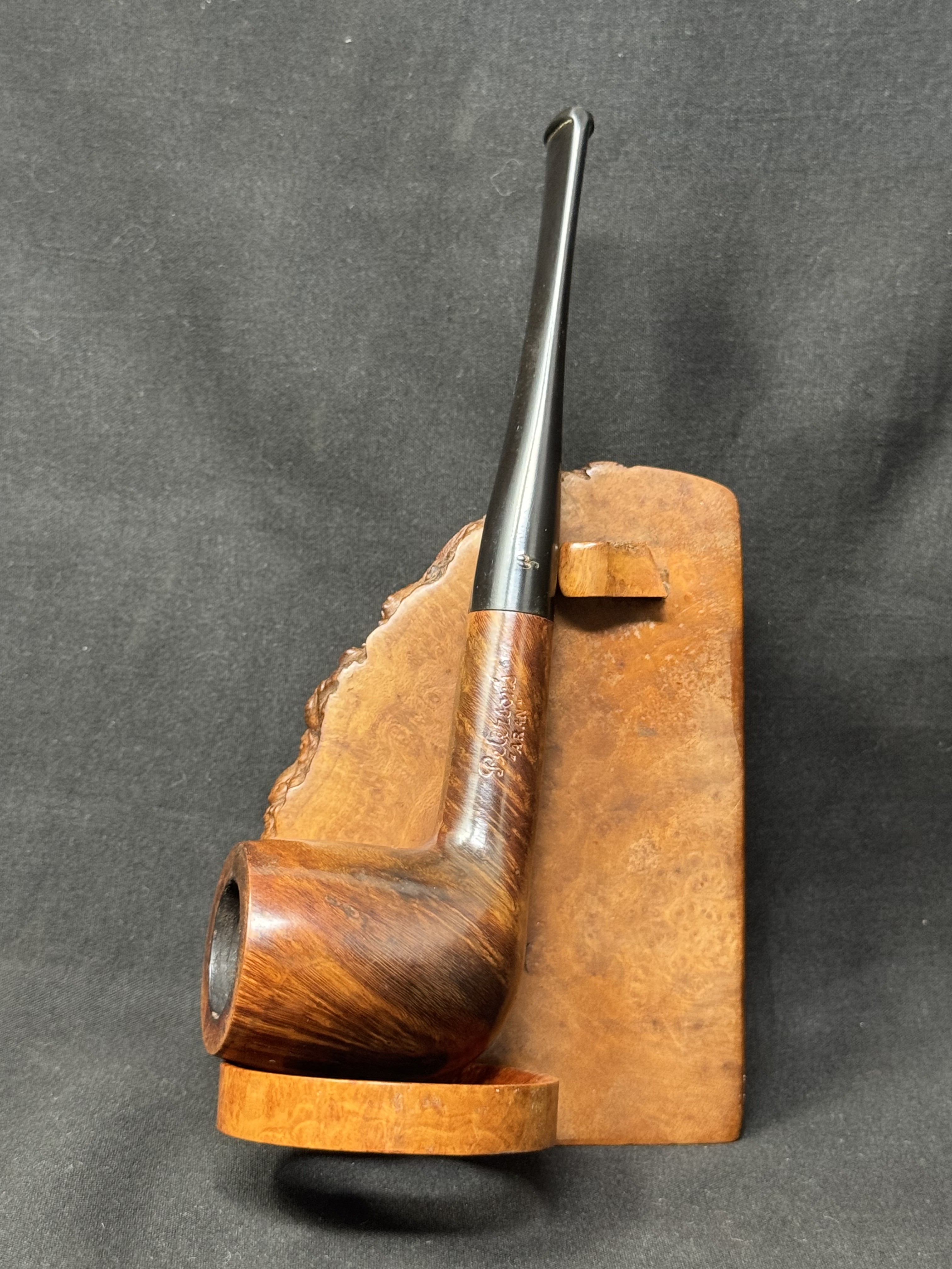 Peterson Aran 15 Smooth Straight Billiard Estate Pipe - Irish Briar Fishtail 2