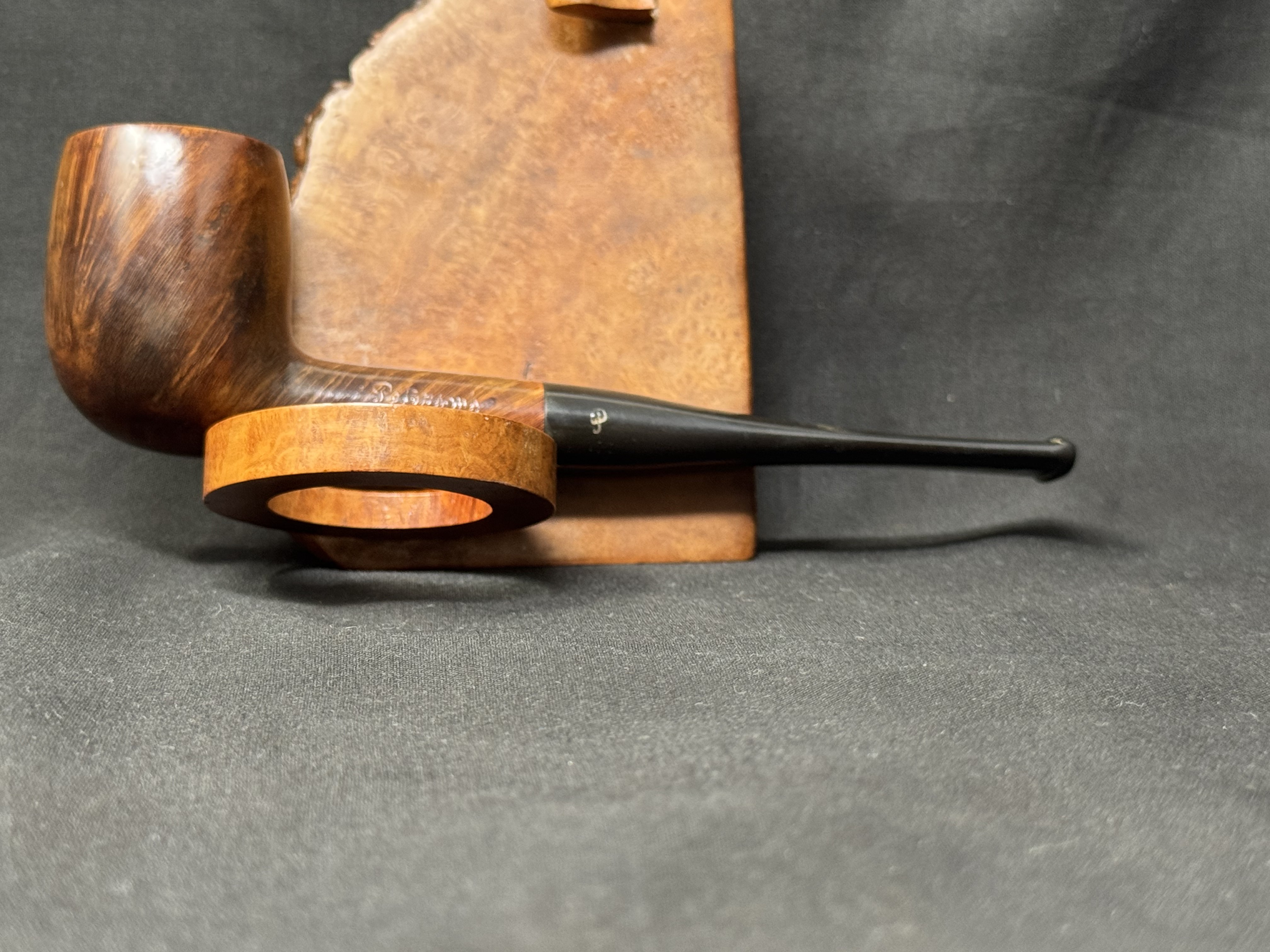 Peterson Aran 15 Smooth Straight Billiard Estate Pipe - Irish Briar Fishtail 4