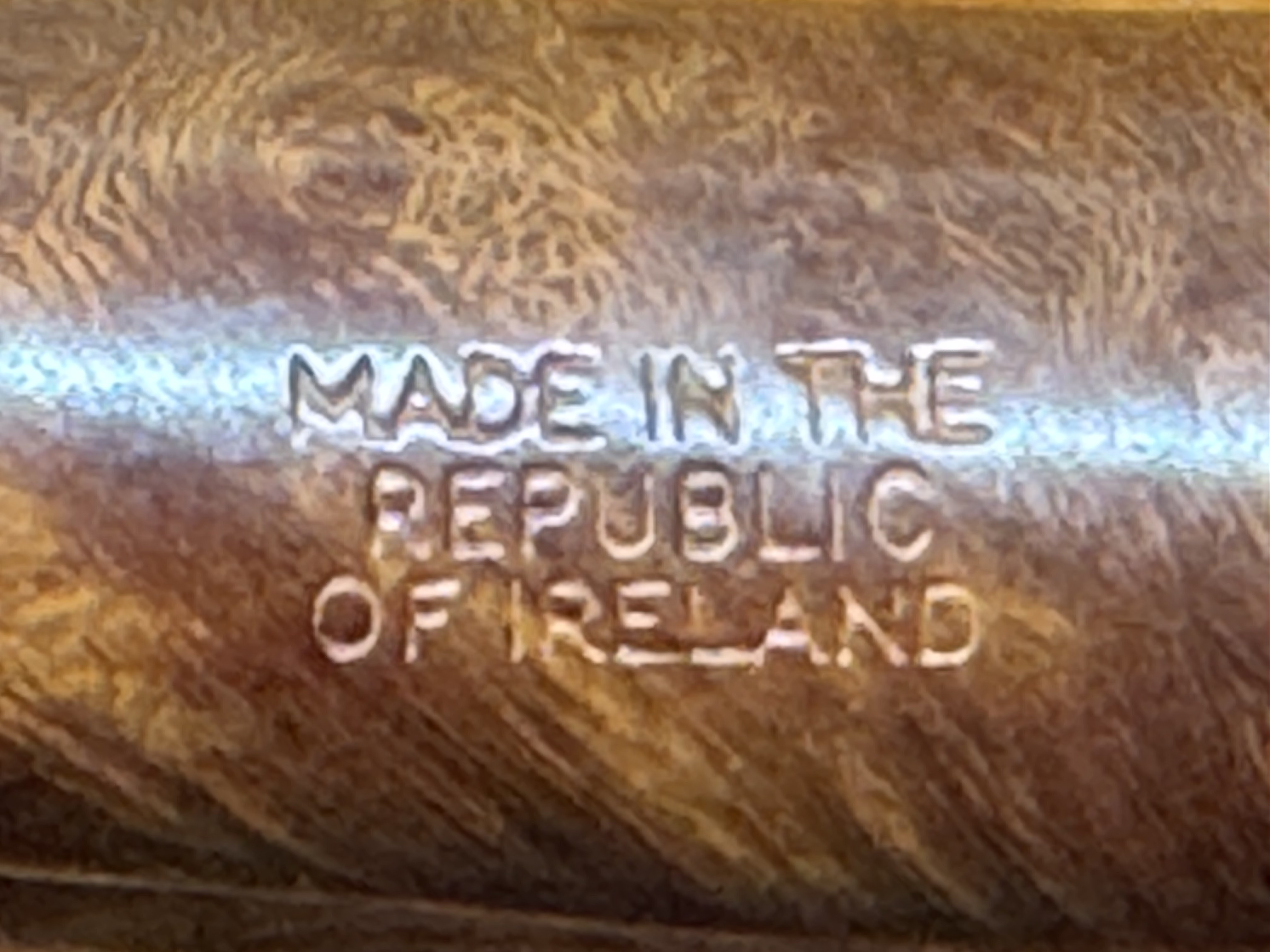 Peterson Aran 15 Smooth Straight Billiard Estate Pipe - Irish Briar Fishtail 13