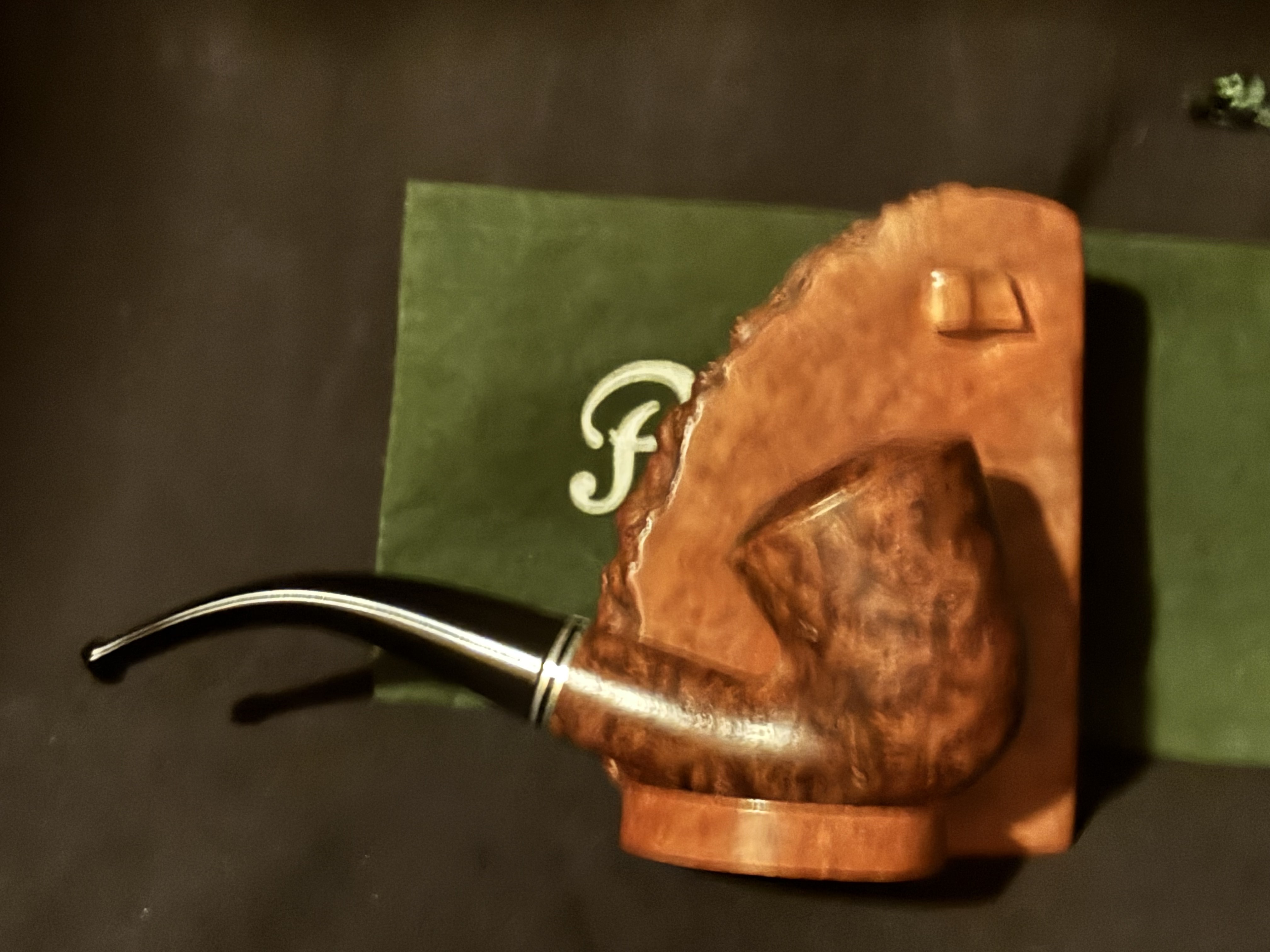 Peterson Dublin Filter B10 Bent Smooth Briar 9mm Estate Pipe 5