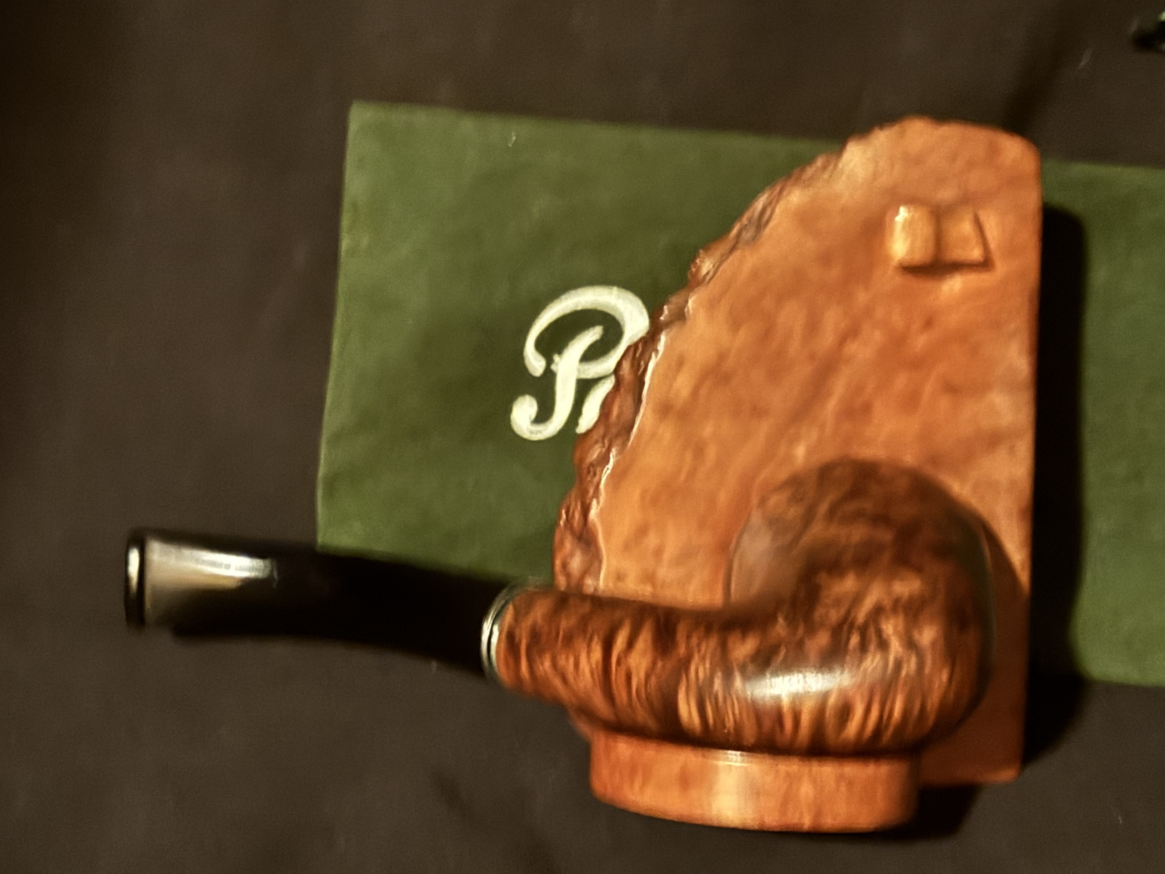 Peterson Dublin Filter B10 Bent Smooth Briar 9mm Estate Pipe 7