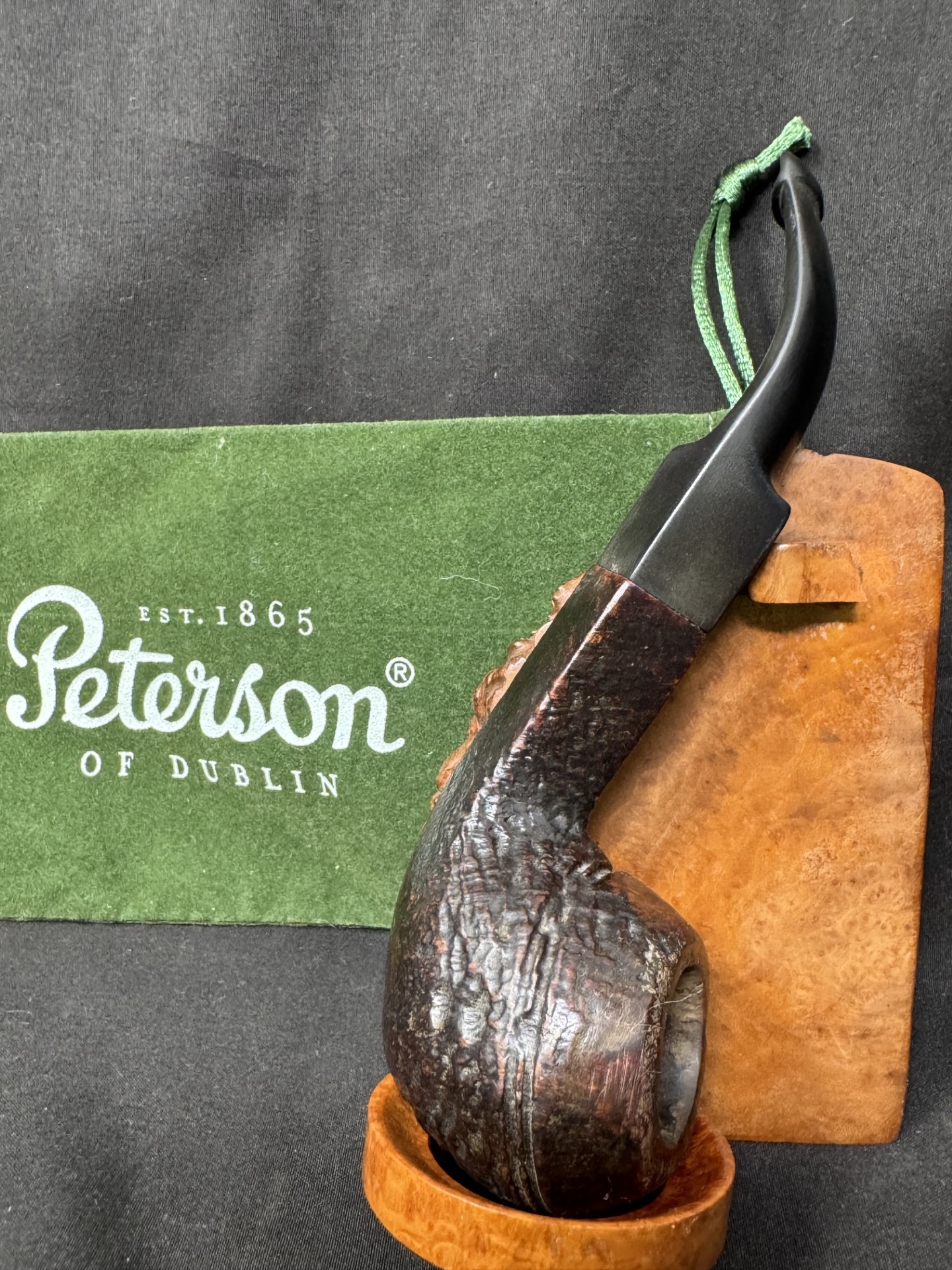 Peterson Kapruf Bulldog P-Lip Estate Pipe, Made in Ireland Pre-Republic 1930s-40s, VG Condition 6