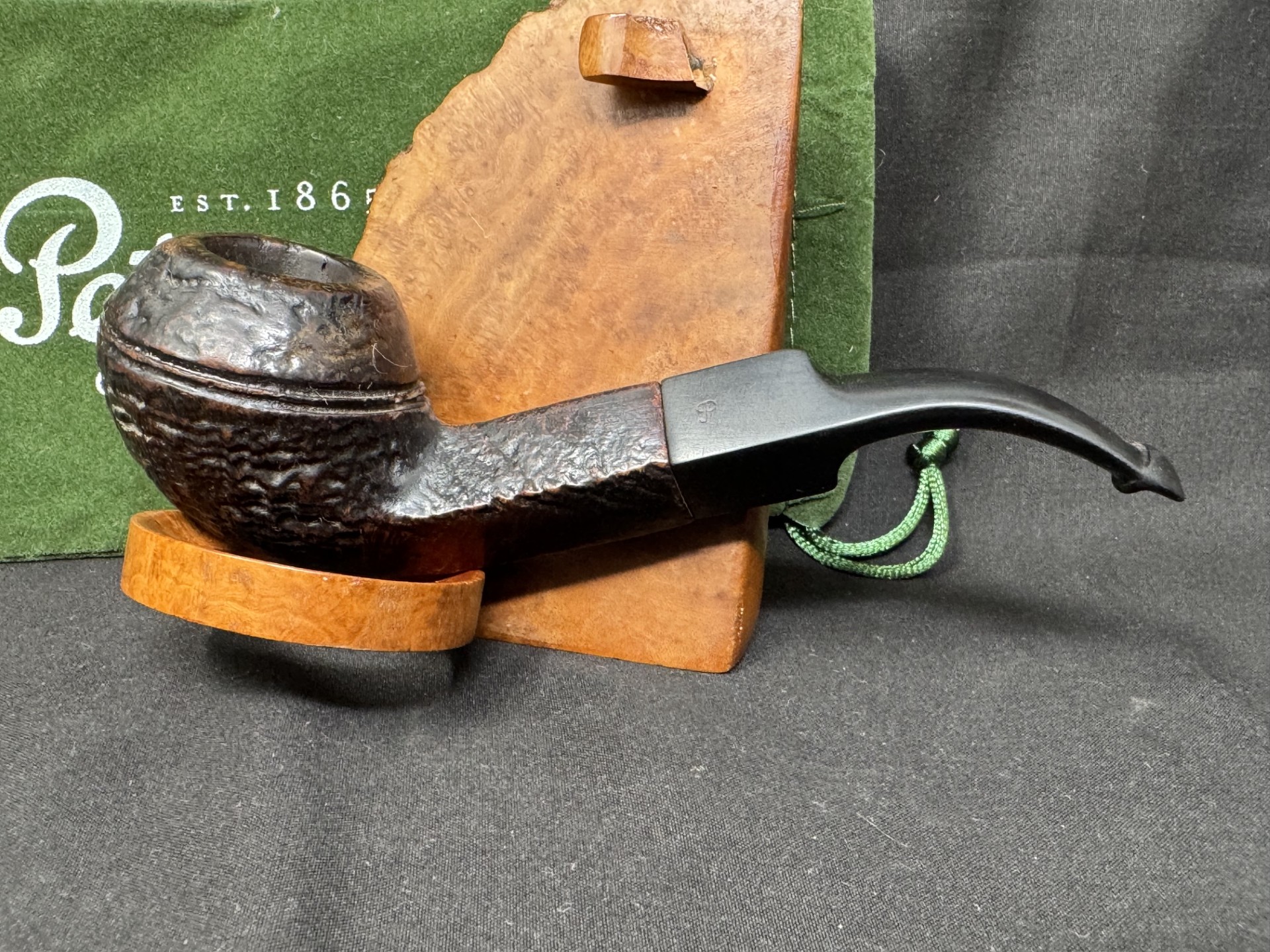 Peterson Kapruf Bulldog P-Lip Estate Pipe, Made in Ireland Pre-Republic 1930s-40s, VG Condition 4