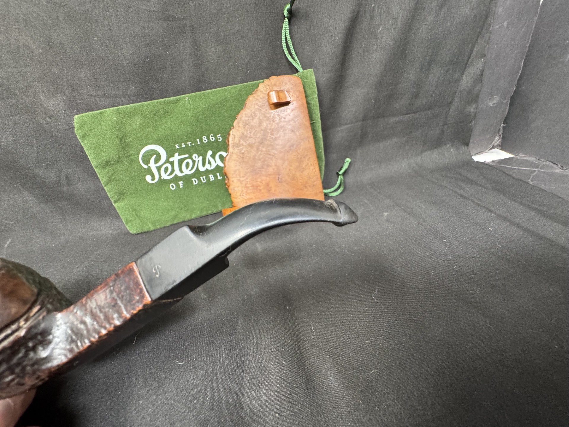 Peterson Kapruf Bulldog P-Lip Estate Pipe, Made in Ireland Pre-Republic 1930s-40s, VG Condition 11