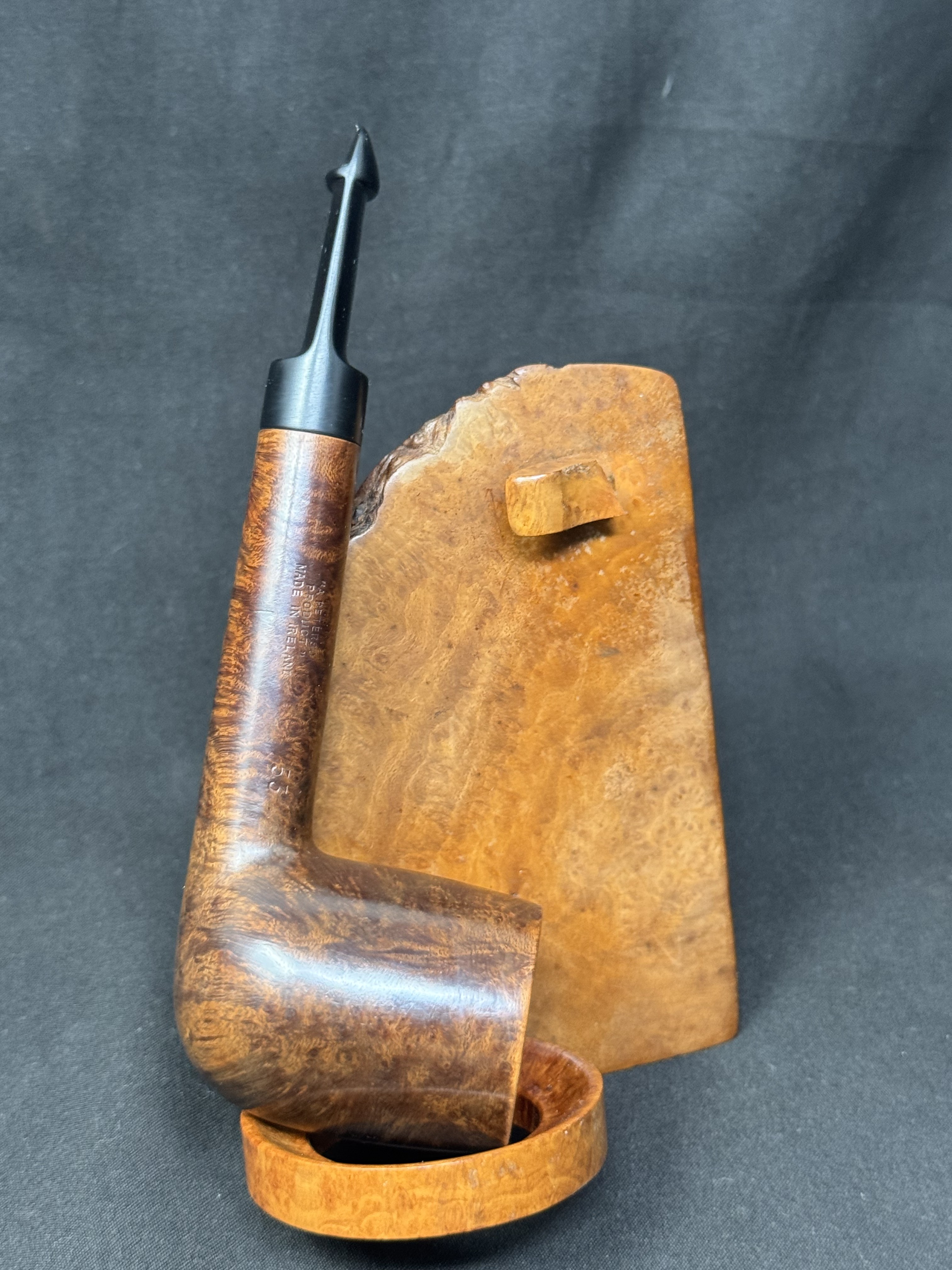 Peterson Killarney 53 Smooth Lovat P-Lip Vulcanite Stem 1915-1949 Estate Pipe 2