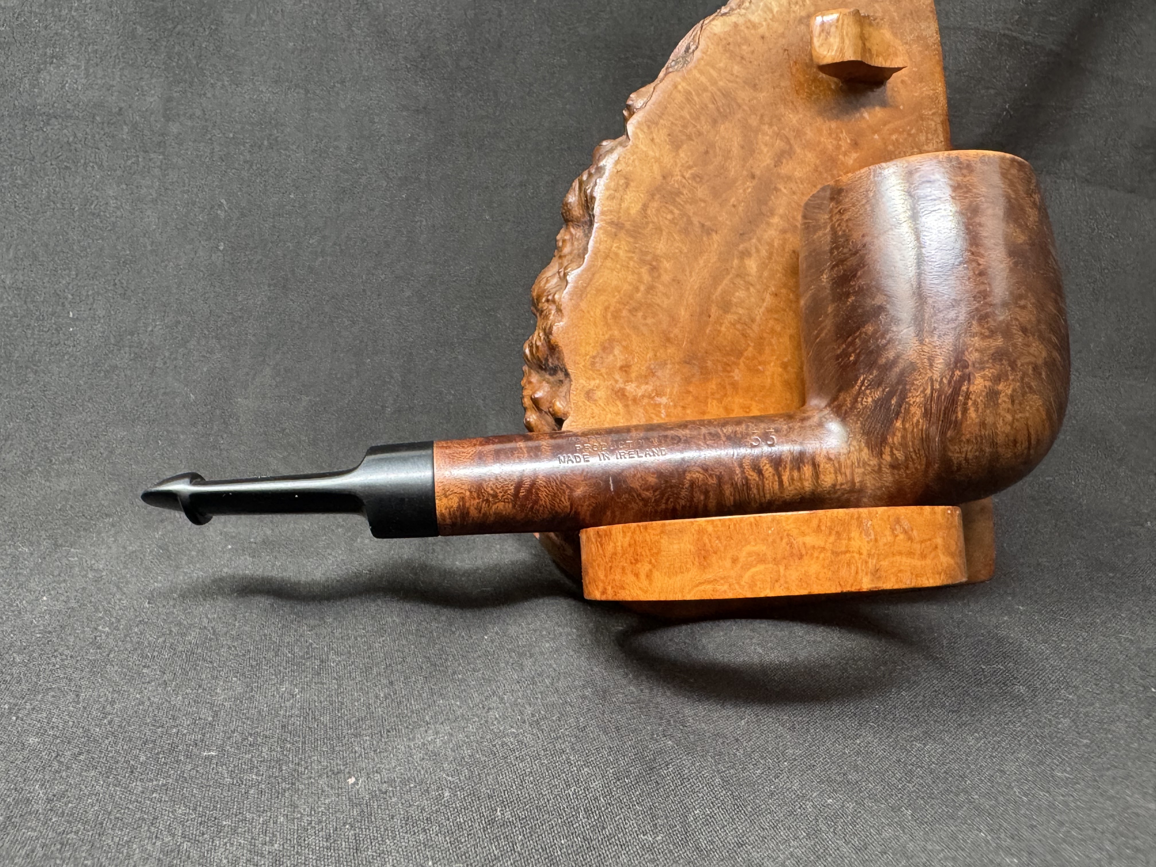 Peterson Killarney 53 Smooth Lovat P-Lip Vulcanite Stem 1915-1949 Estate Pipe 5