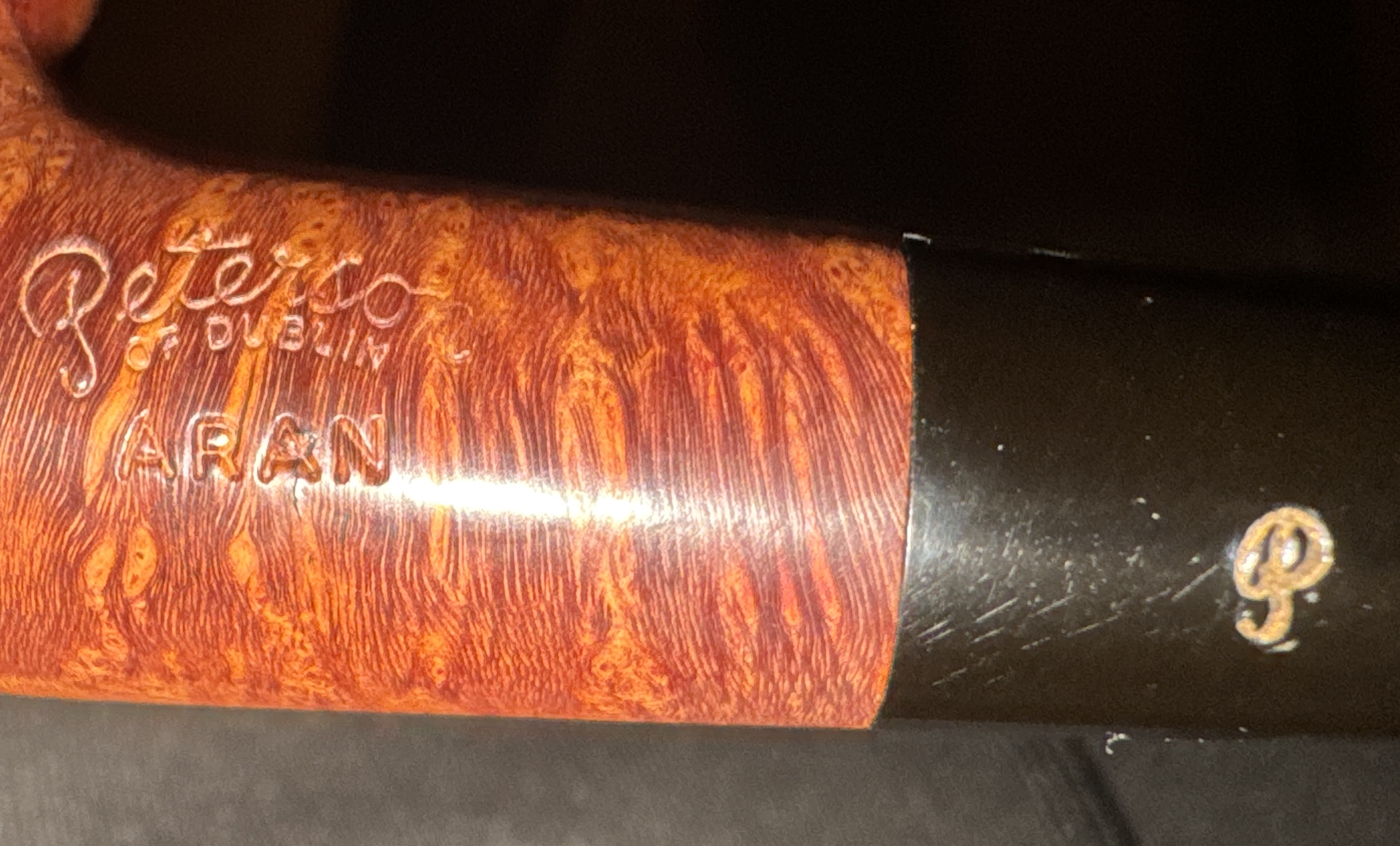 Peterson Aran B11 Volcano Sitter Estate Pipe 16