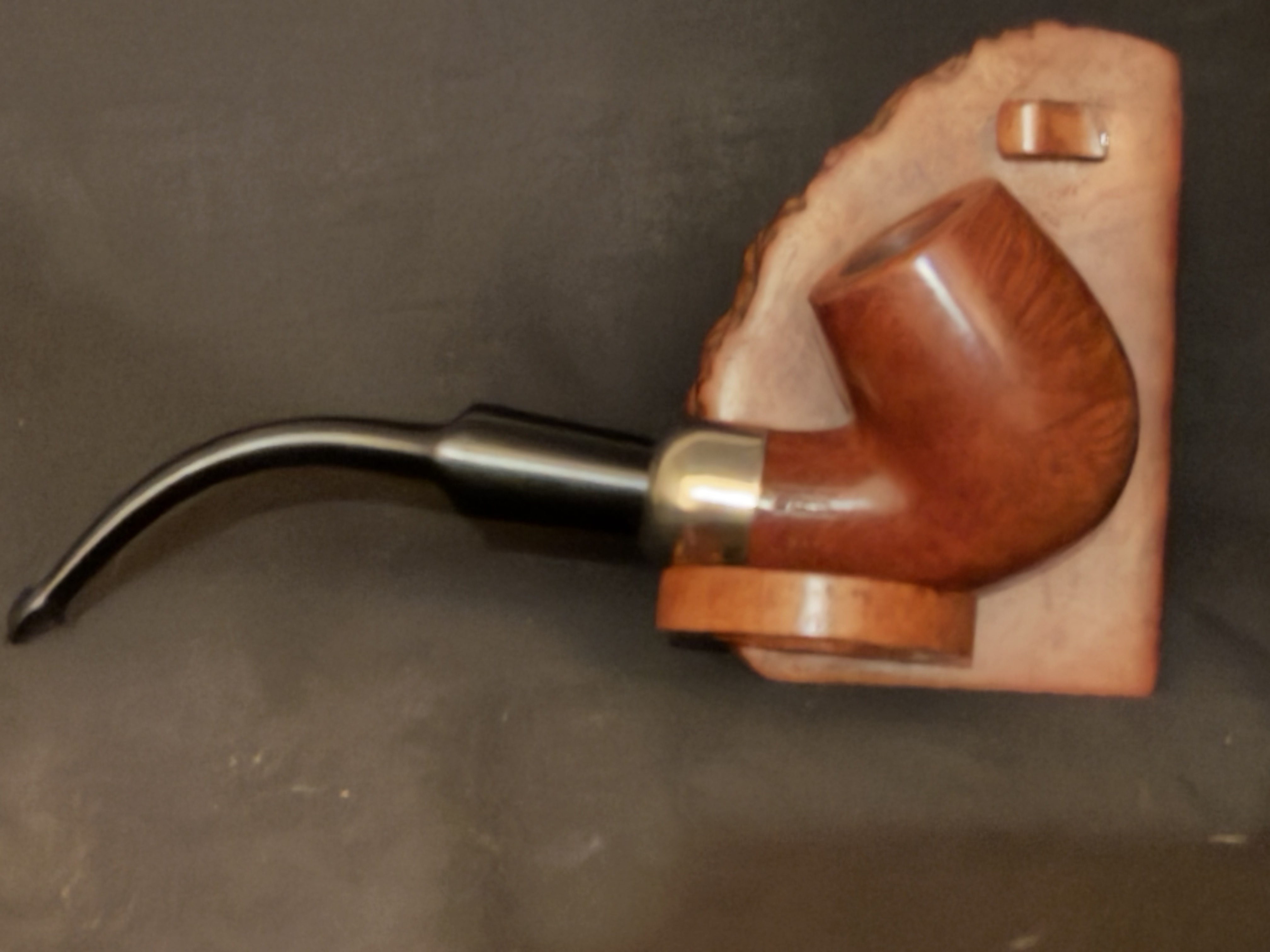 Peterson Standard System 307 Extra-Large Bent Nickel Mount Made in Republic of Ireland Estate Pipe 6
