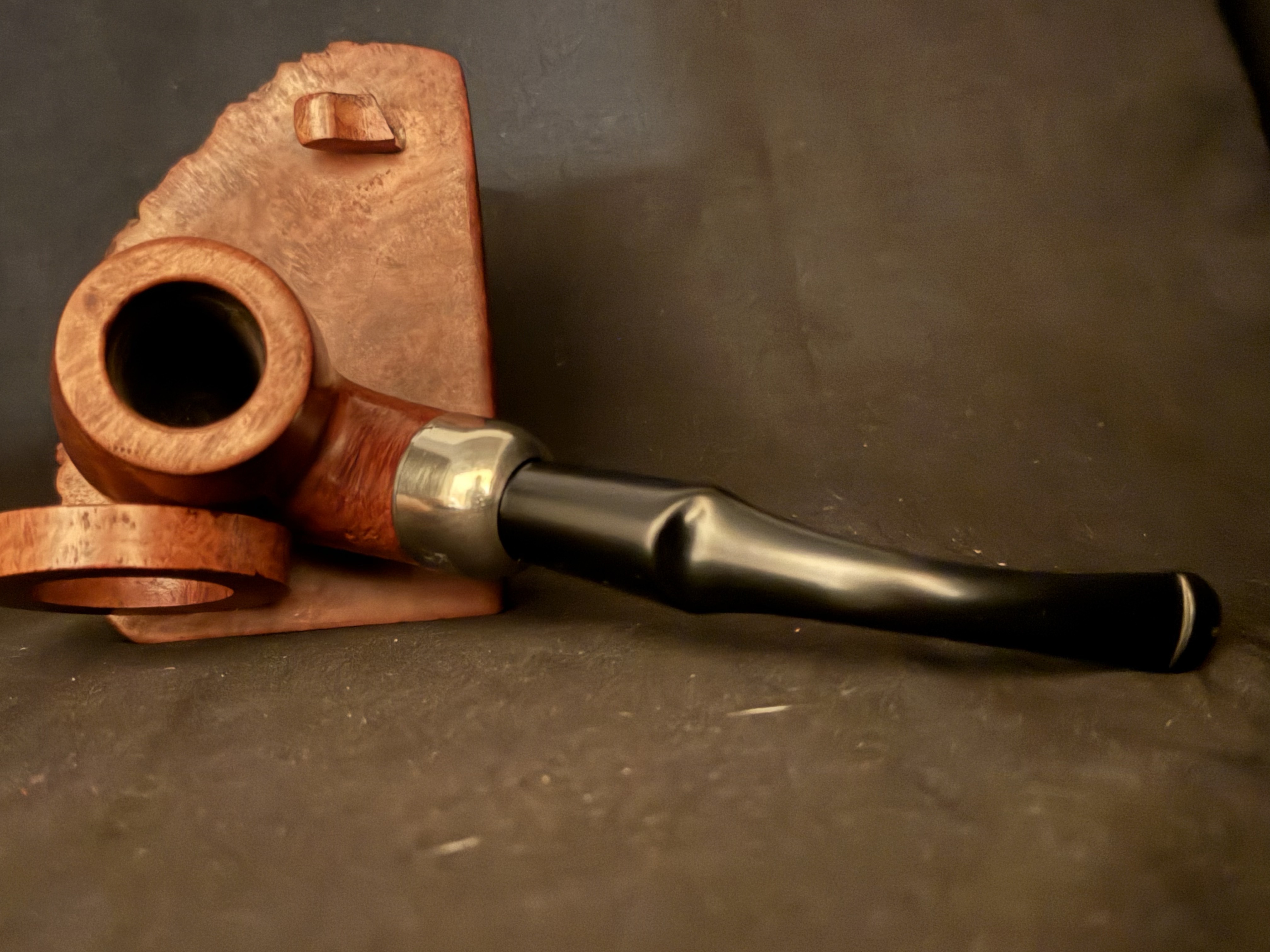 Peterson Standard System 307 Extra-Large Bent Nickel Mount Made in Republic of Ireland Estate Pipe 7
