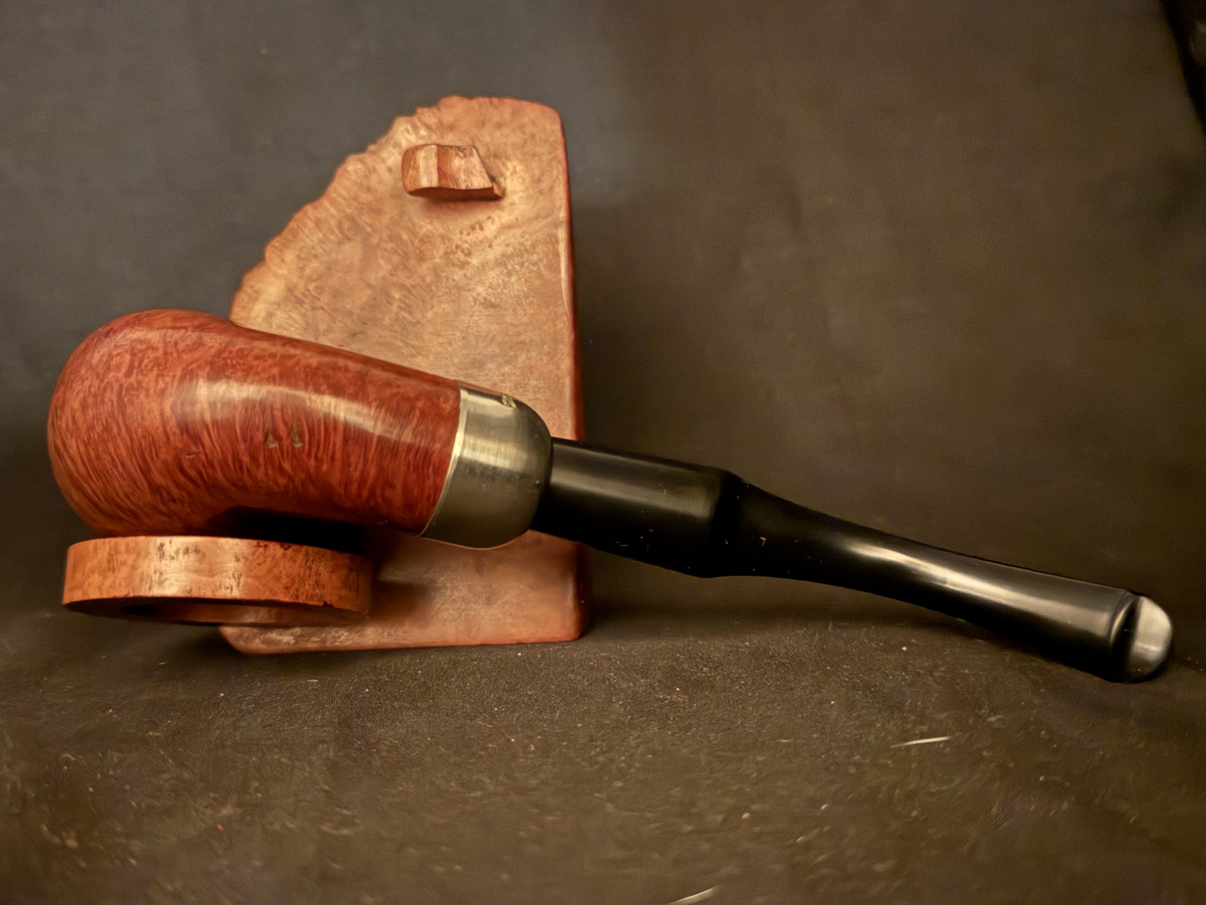 Peterson Standard System 307 Extra-Large Bent Nickel Mount Made in Republic of Ireland Estate Pipe 8