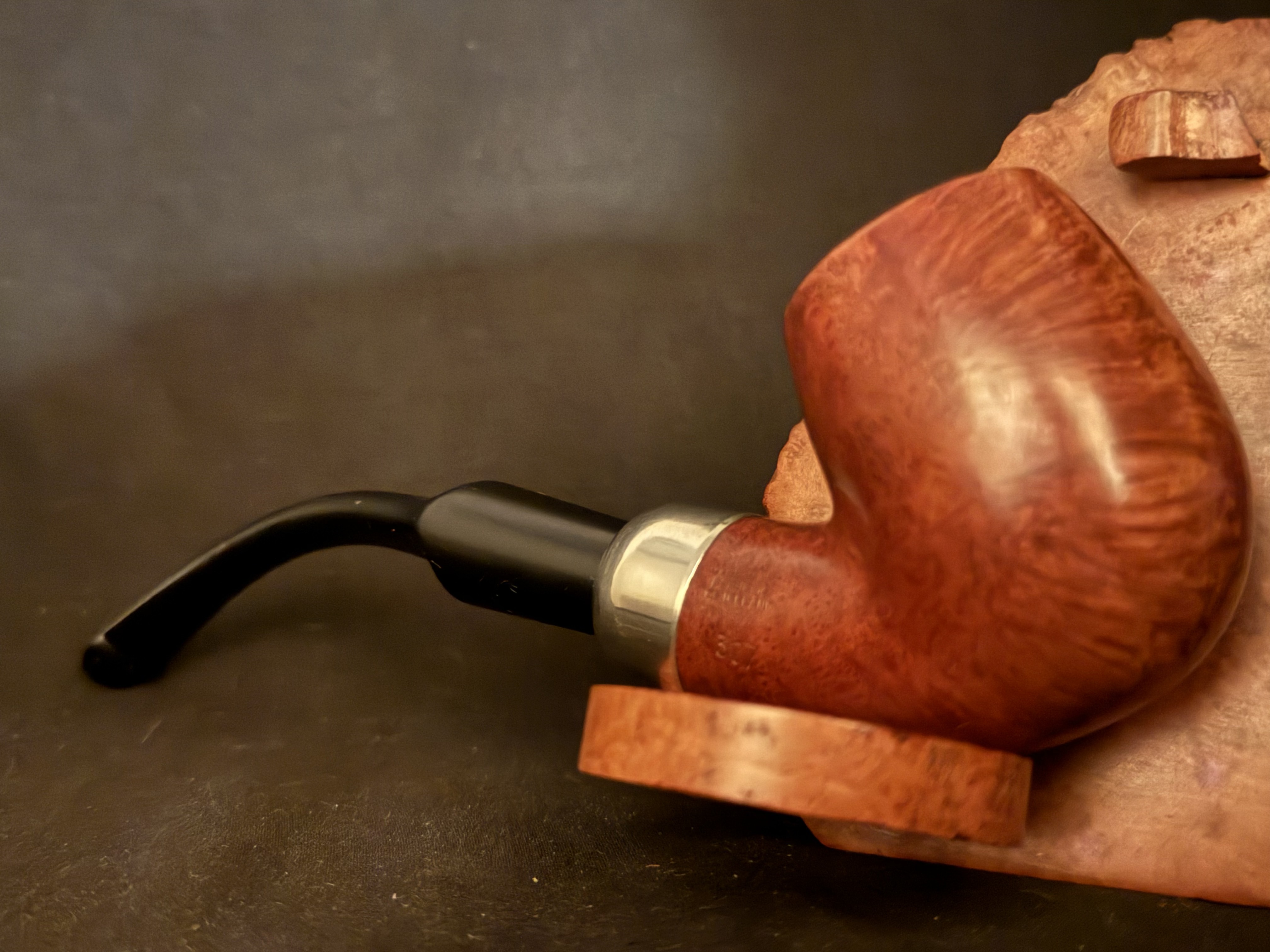 Peterson Standard System 307 Extra-Large Bent Nickel Mount Made in Republic of Ireland Estate Pipe 9