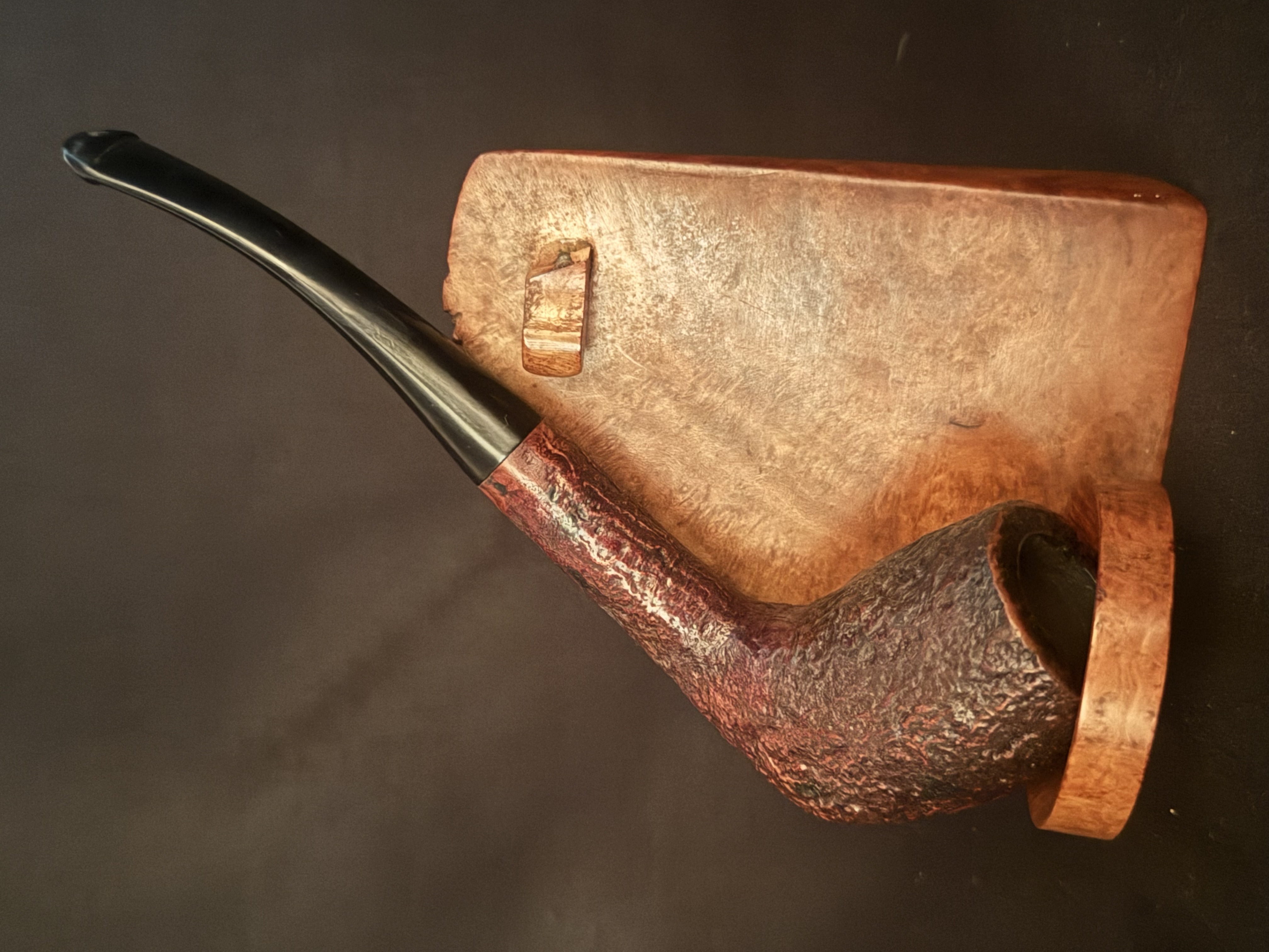 Piccadilly Super Briar England Style Sandblast Straight Billiard Estate Pipe 2