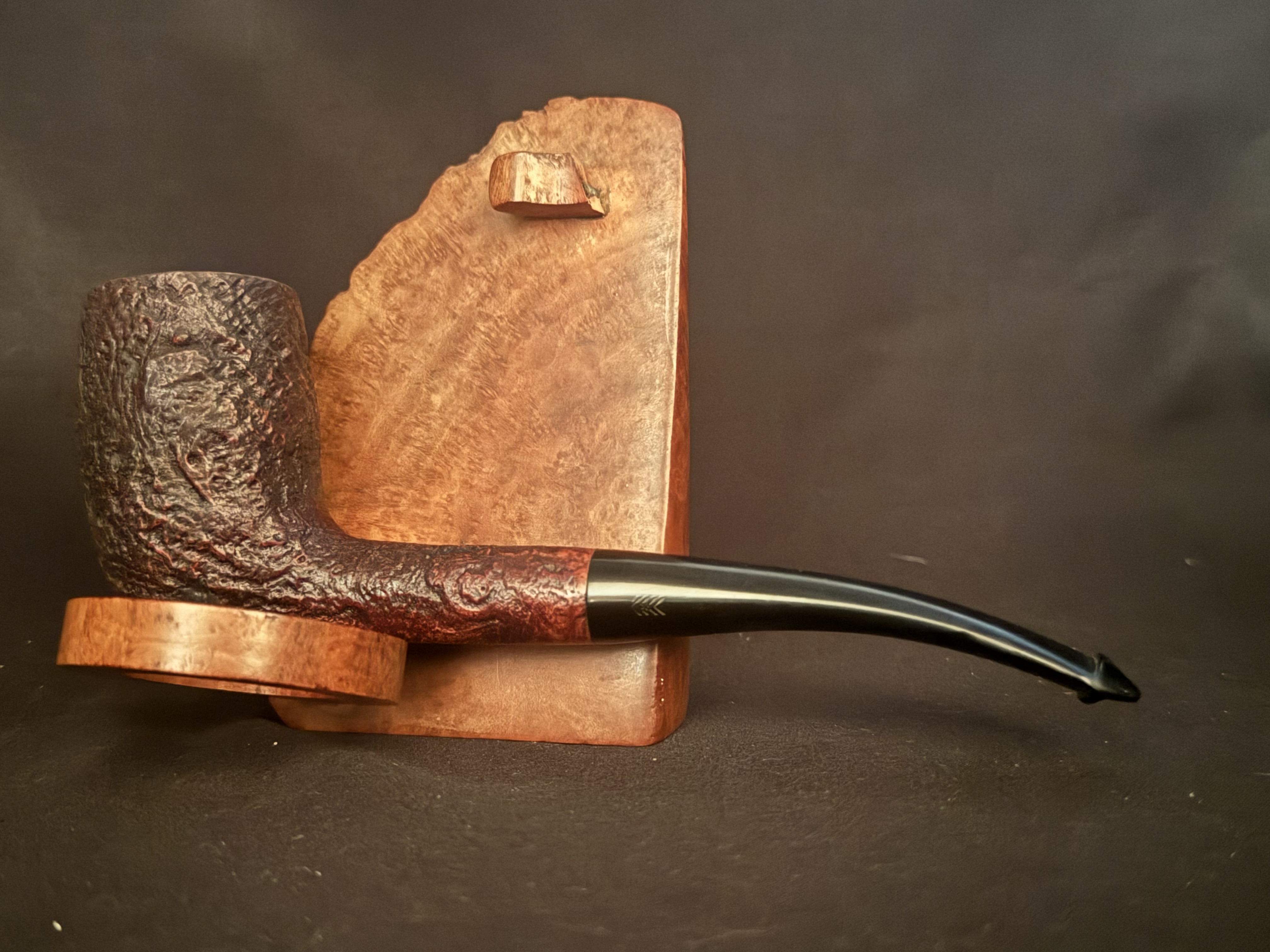 Piccadilly Super Briar England Style Sandblast Straight Billiard Estate Pipe 3