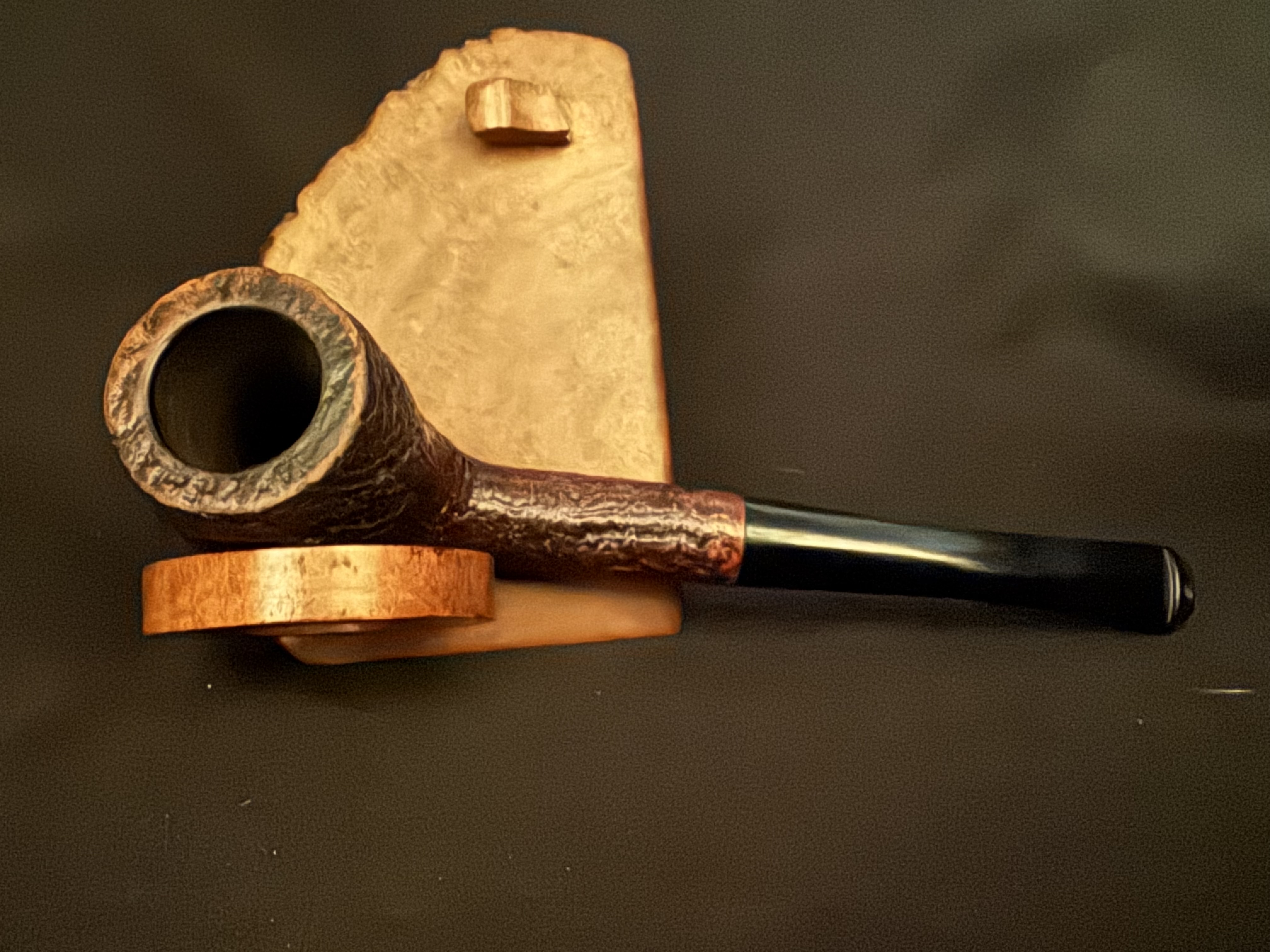Piccadilly Super Briar England Style Sandblast Straight Billiard Estate Pipe 5