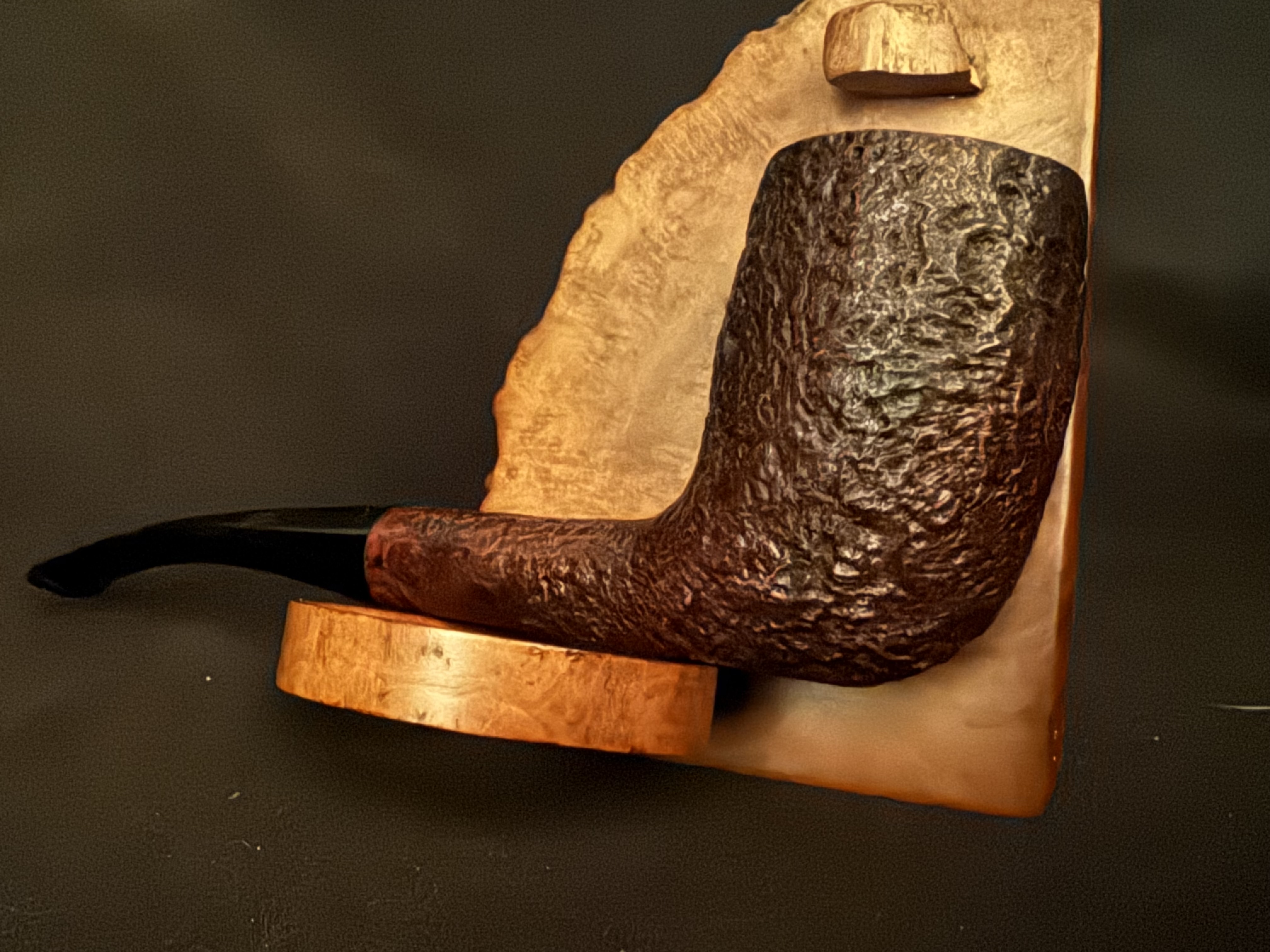 Piccadilly Super Briar England Style Sandblast Straight Billiard Estate Pipe 7