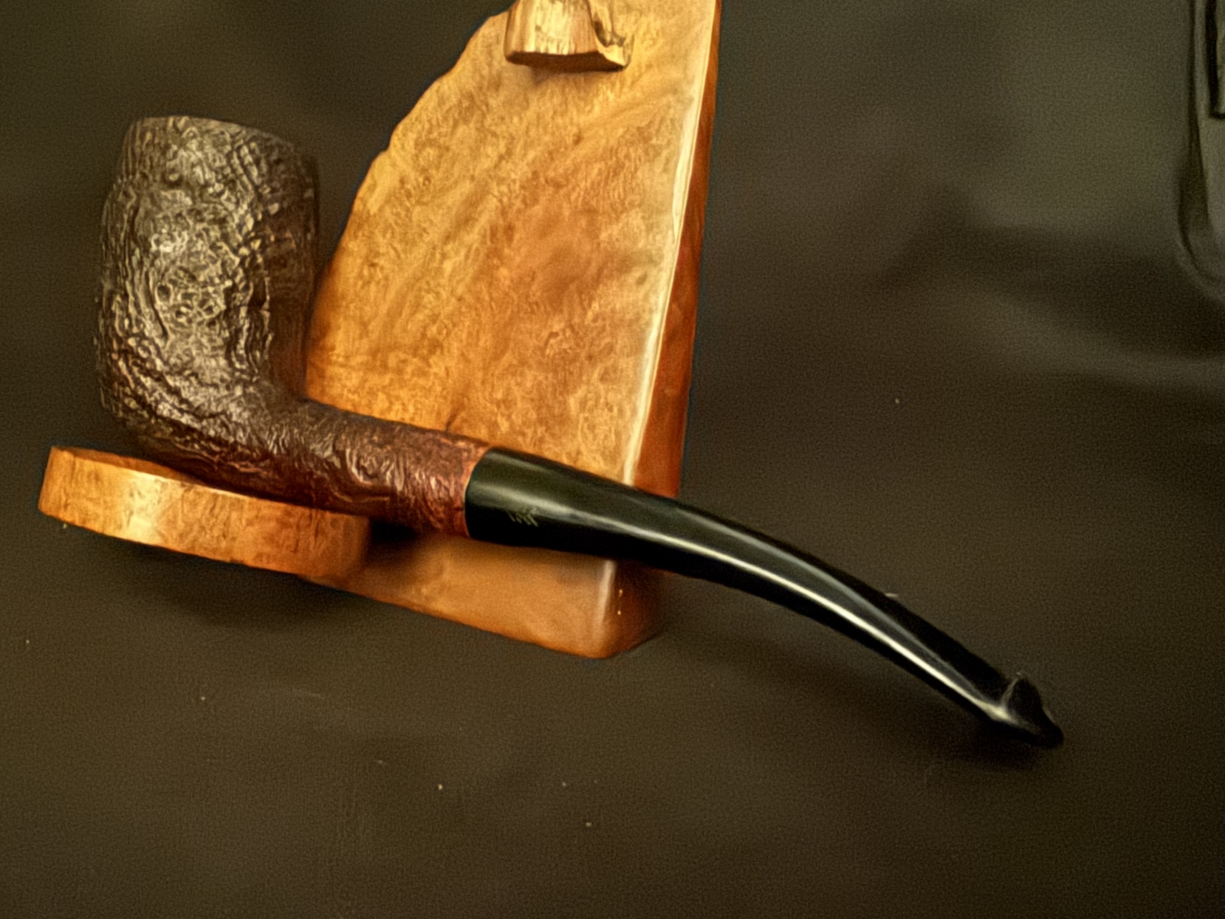 Piccadilly Super Briar England Style Sandblast Straight Billiard Estate Pipe 8