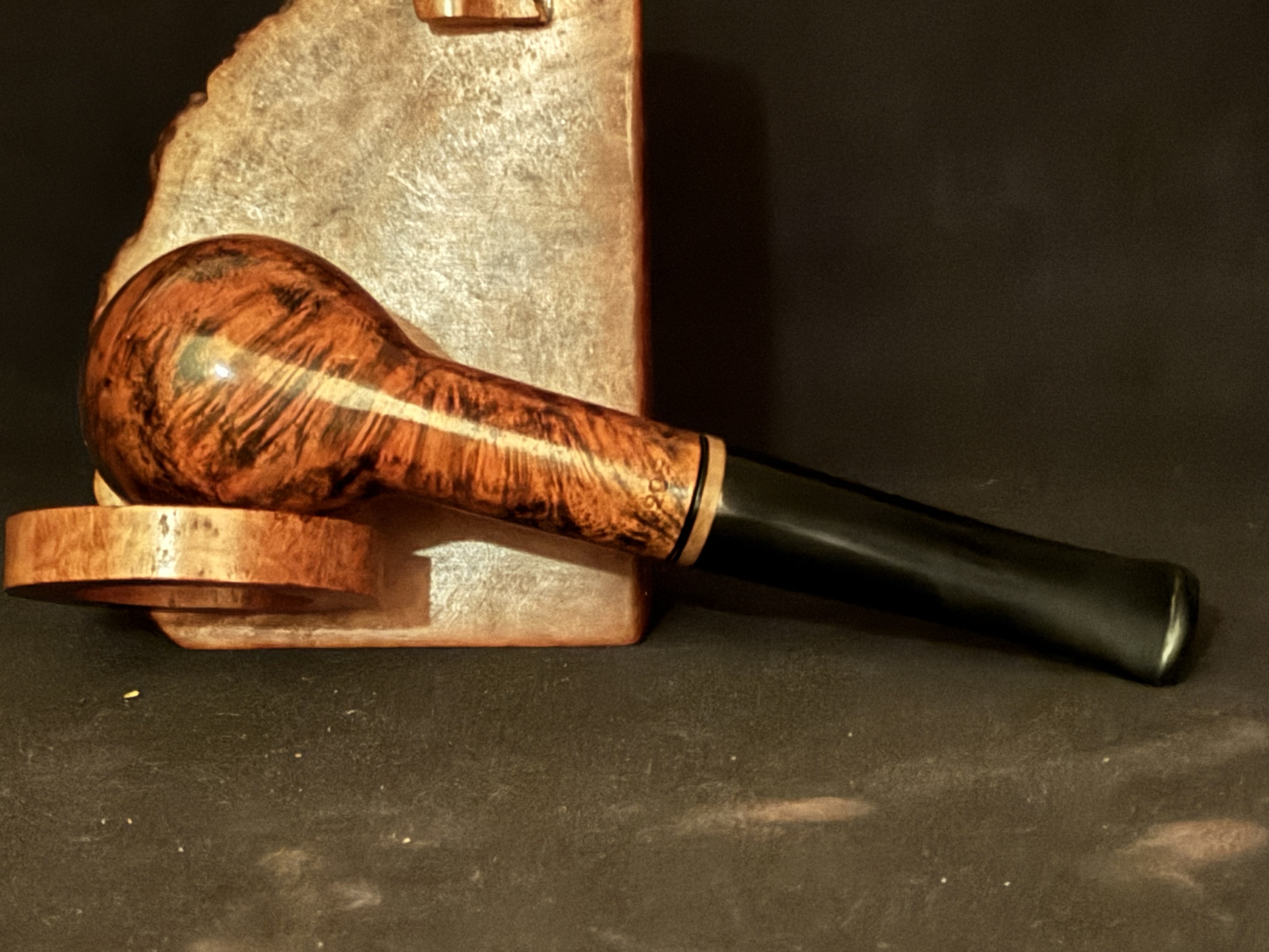 Radford 503 Smooth Straight Billiard Estate Pipe - Vulcanite Fishtail Stem, 9mm Filter 6