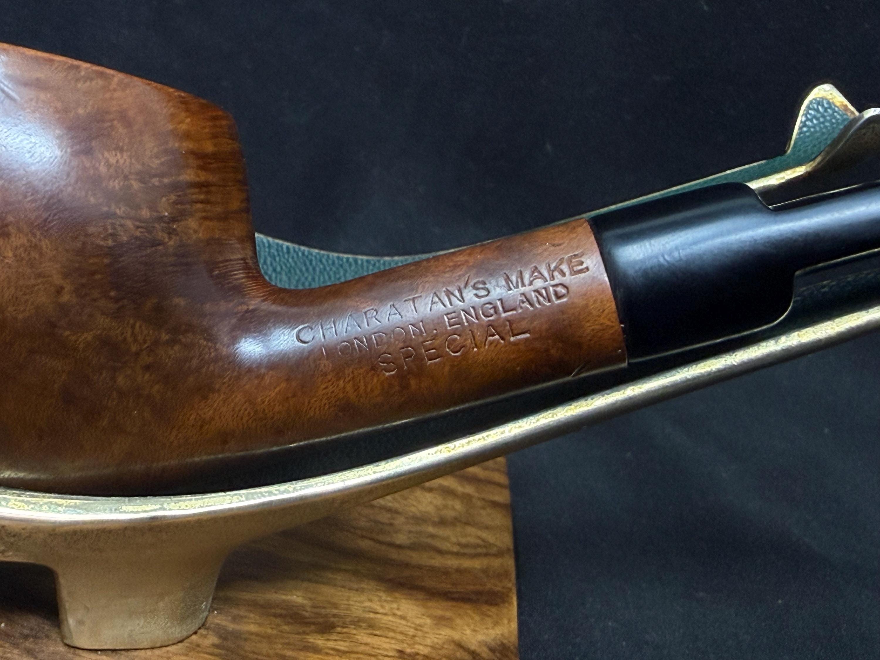 Rare Vintage Charatan “Special” Acorn/Pear Pipe – Transitional Dunhill Era (c. 1978–1982) smoking pipe 6