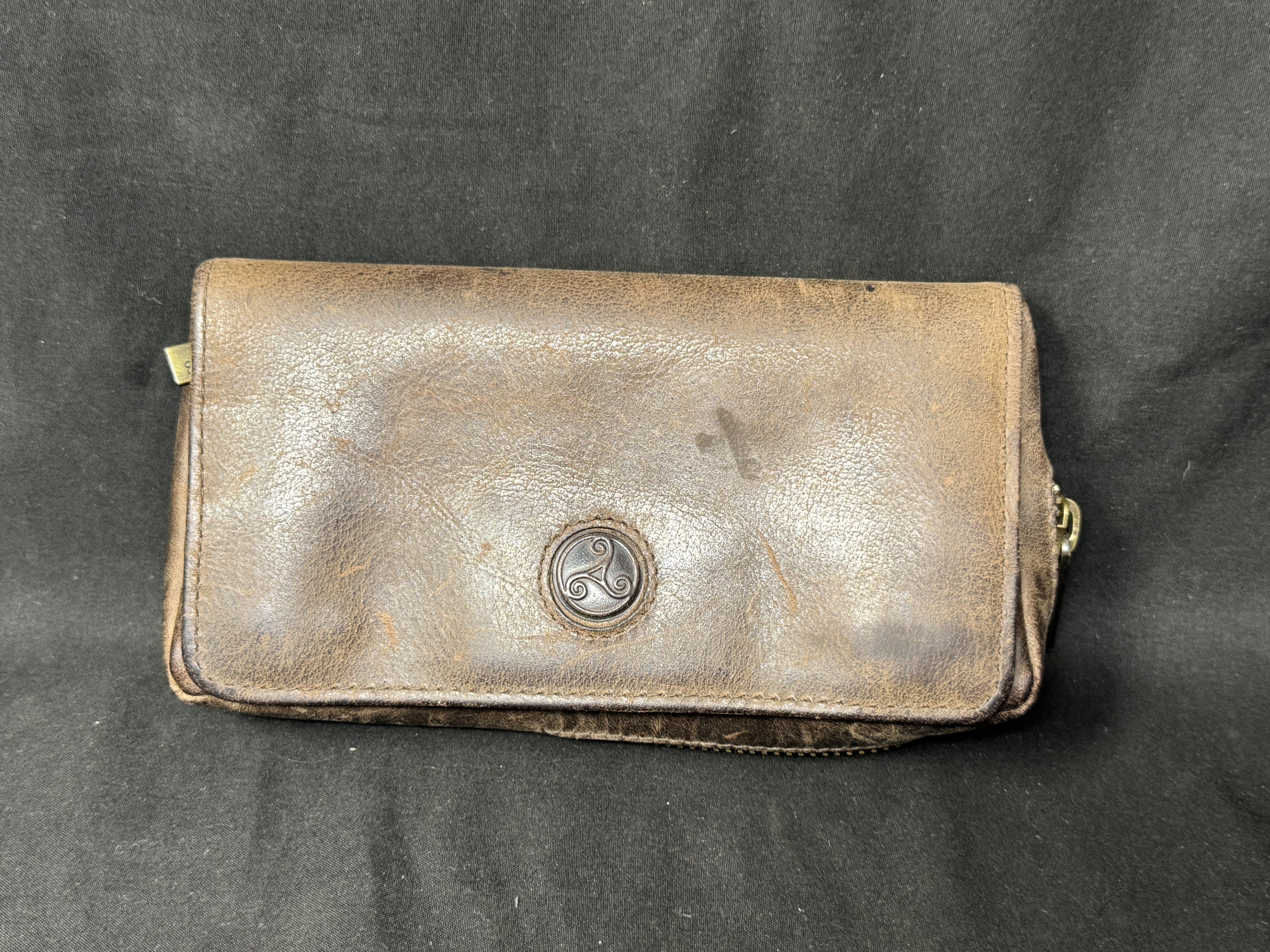Rattray's Leather Pipe Bag Estate Tobacco Organizer 1-Pipe Compact Kit 3
