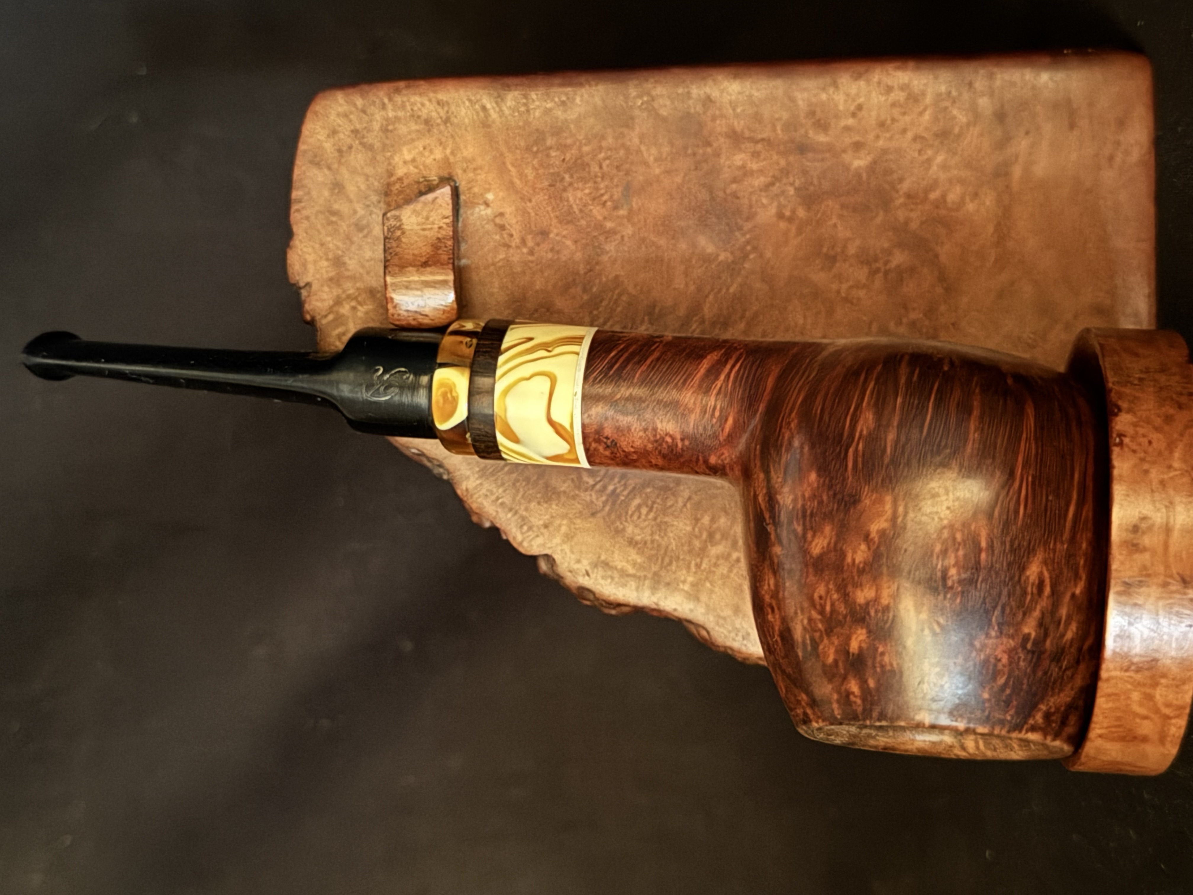 Refbjerg Handicraft Profile Smooth Straight Apple Pot Estate Pipe Denmark 2
