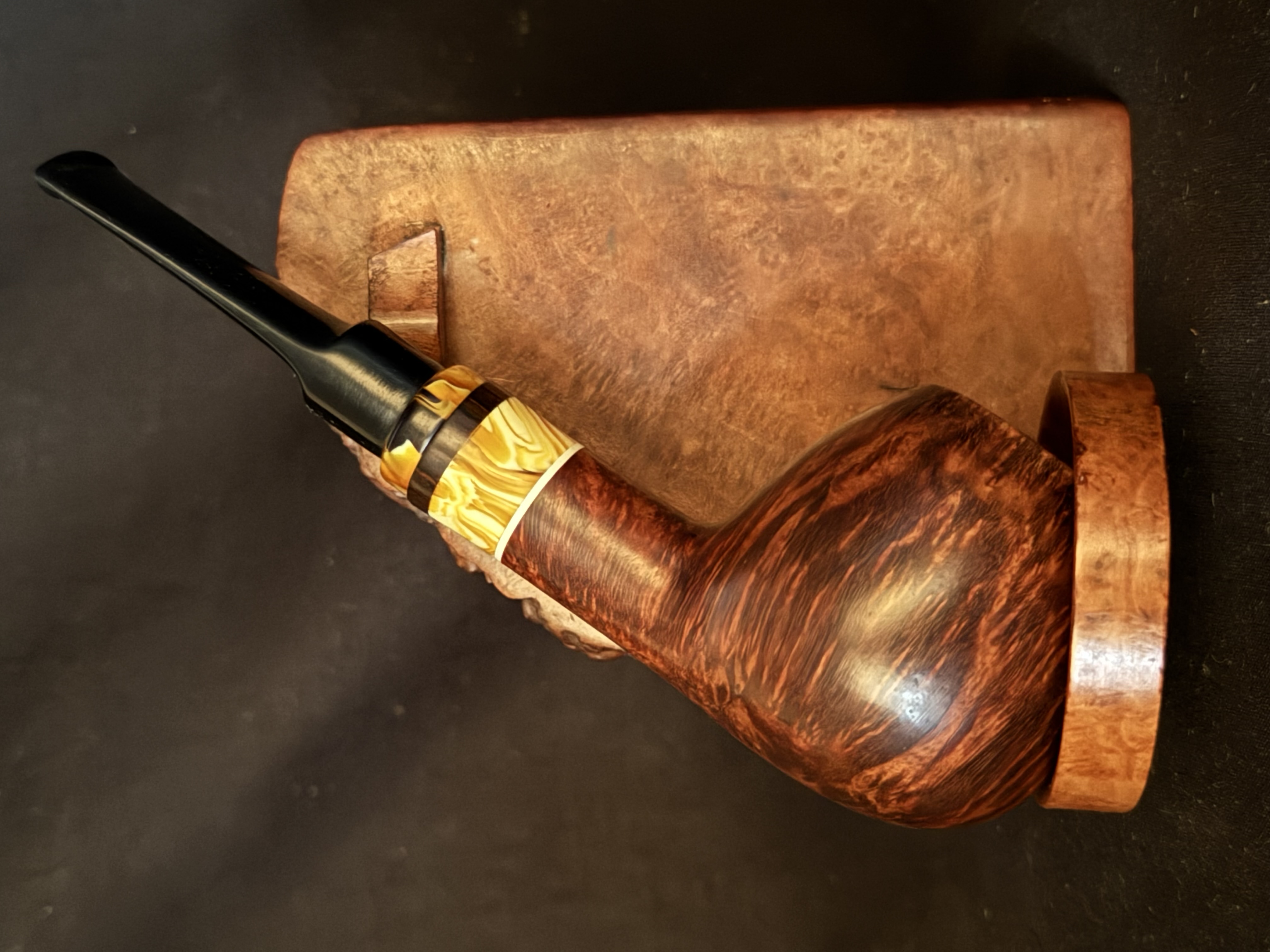 Refbjerg Handicraft Profile Smooth Straight Apple Pot Estate Pipe Denmark 3