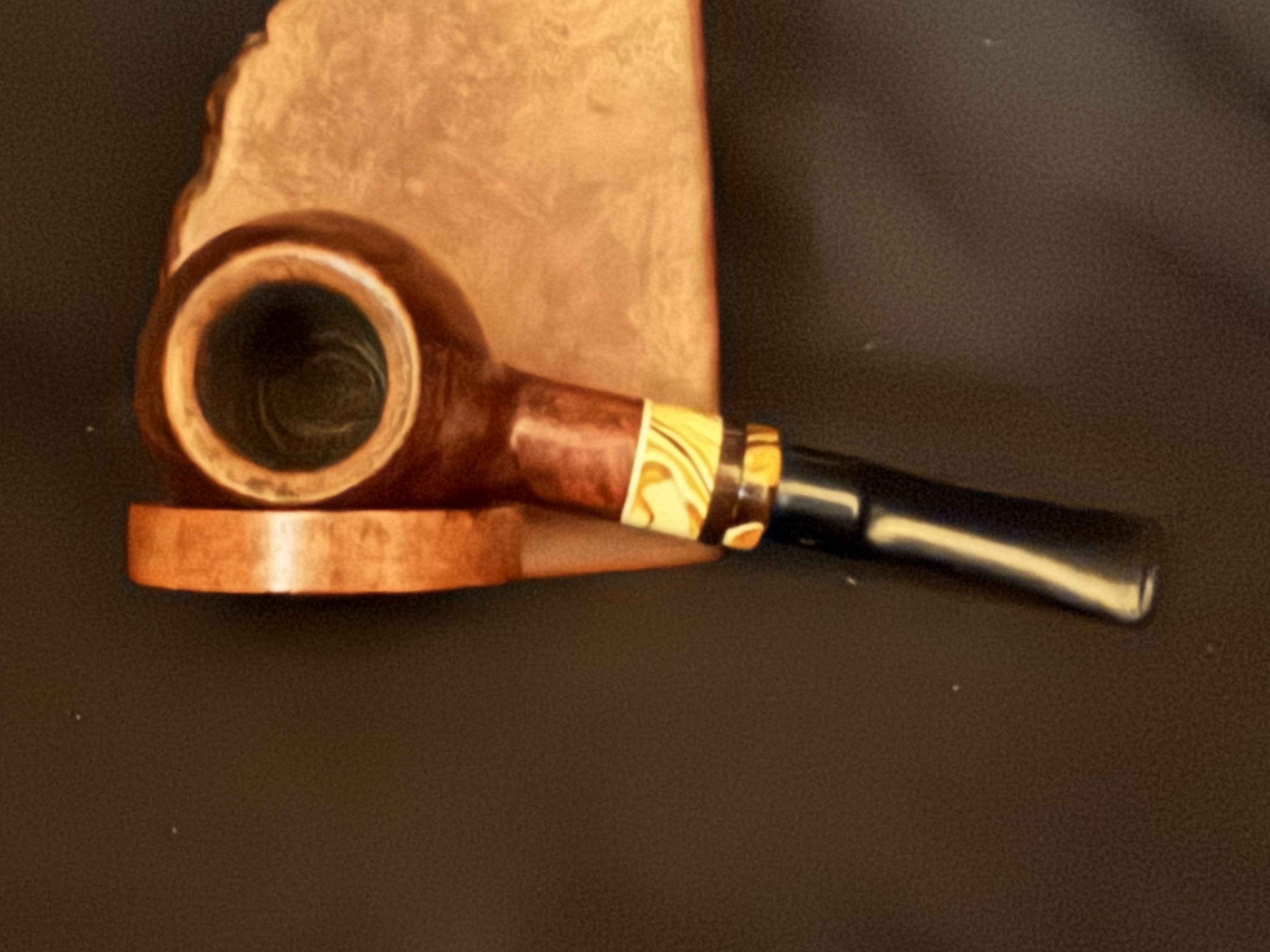 Refbjerg Handicraft Profile Smooth Straight Apple Pot Estate Pipe Denmark 8