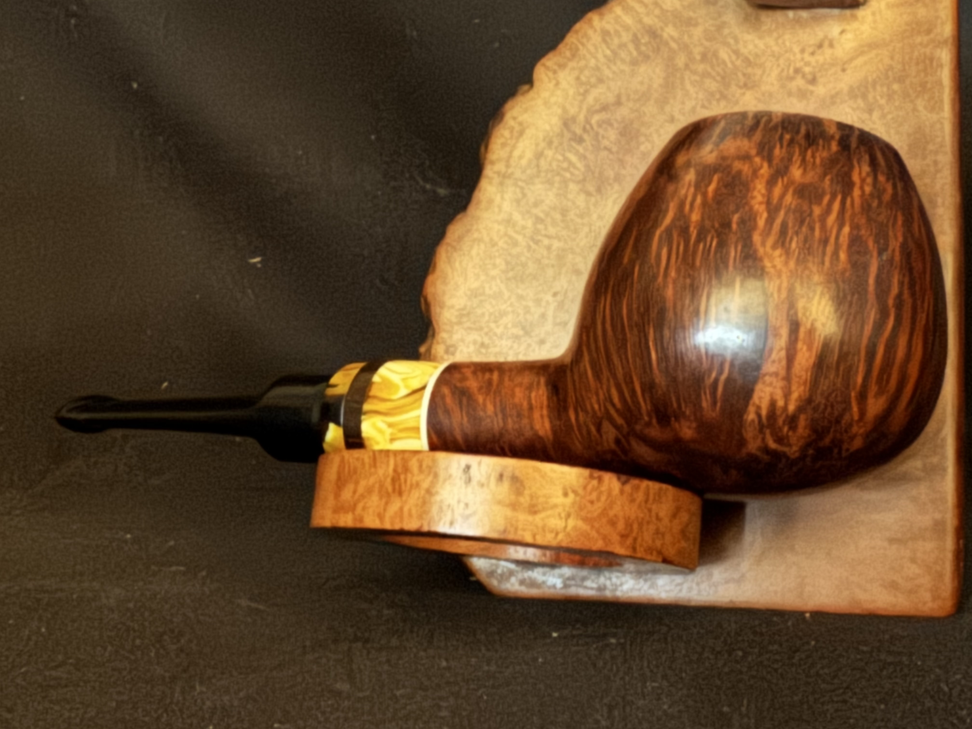 Refbjerg Handicraft Profile Smooth Straight Apple Pot Estate Pipe Denmark 9
