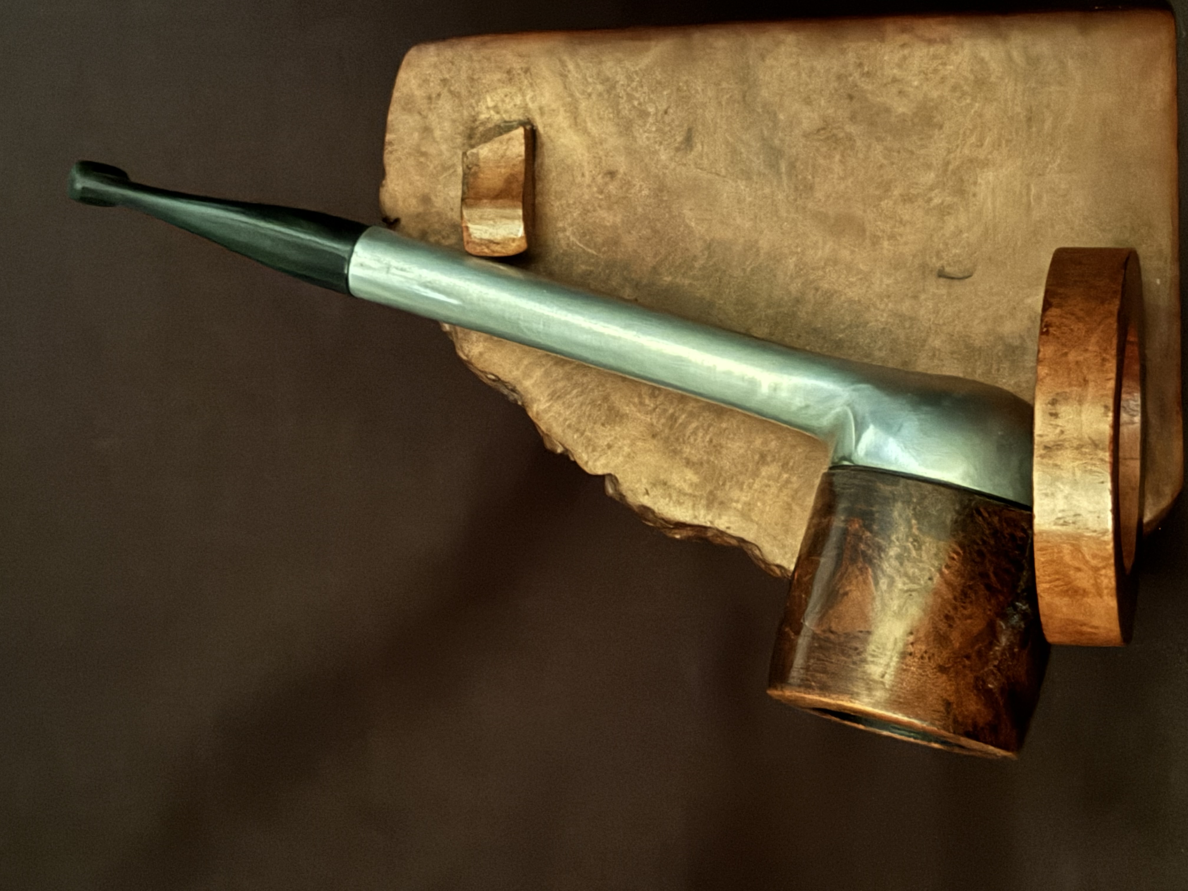 Ronson England Classic Luxury Metal Pipe Estate