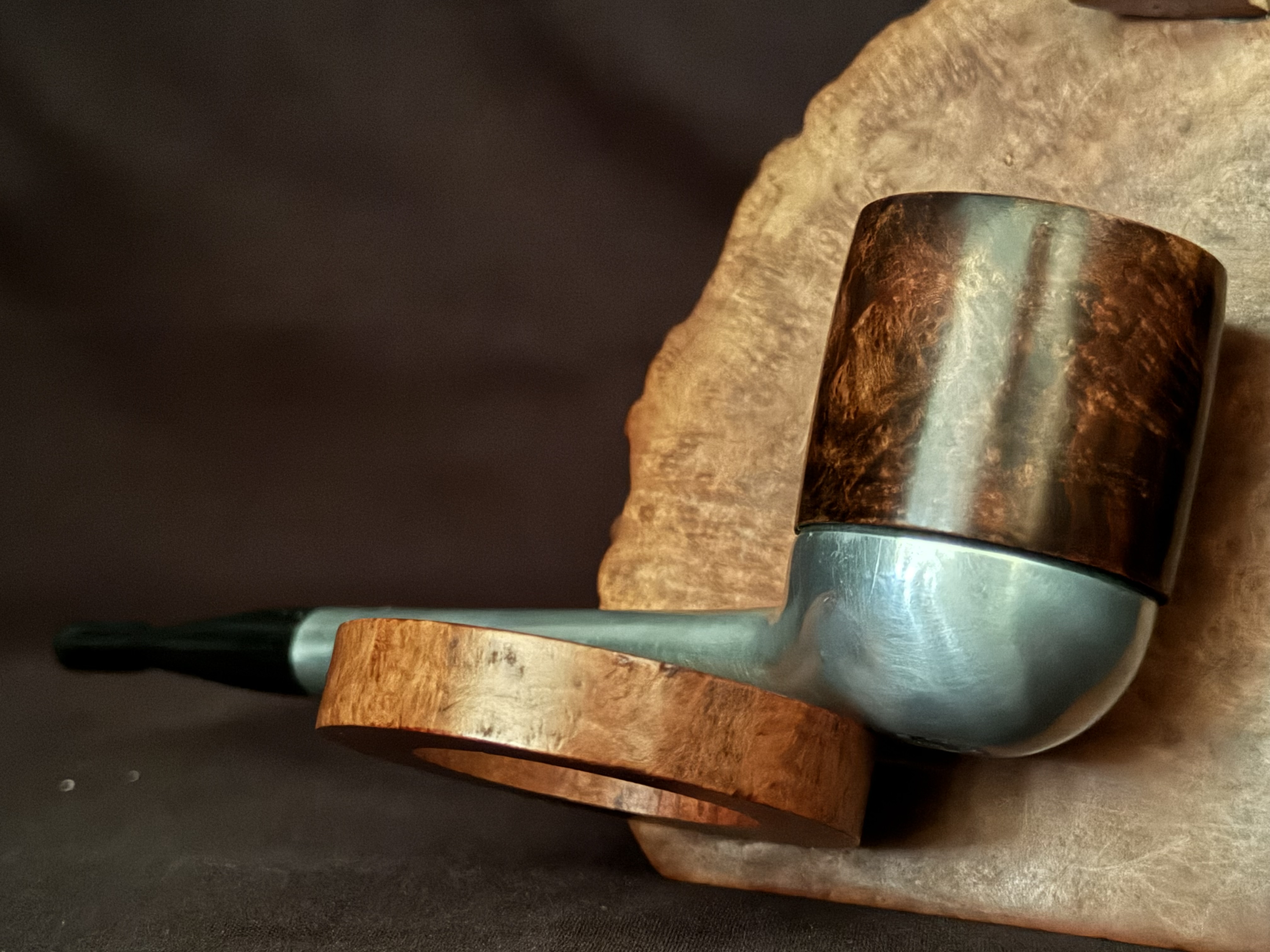 Ronson England Classic Luxury Metal Pipe Estate 7
