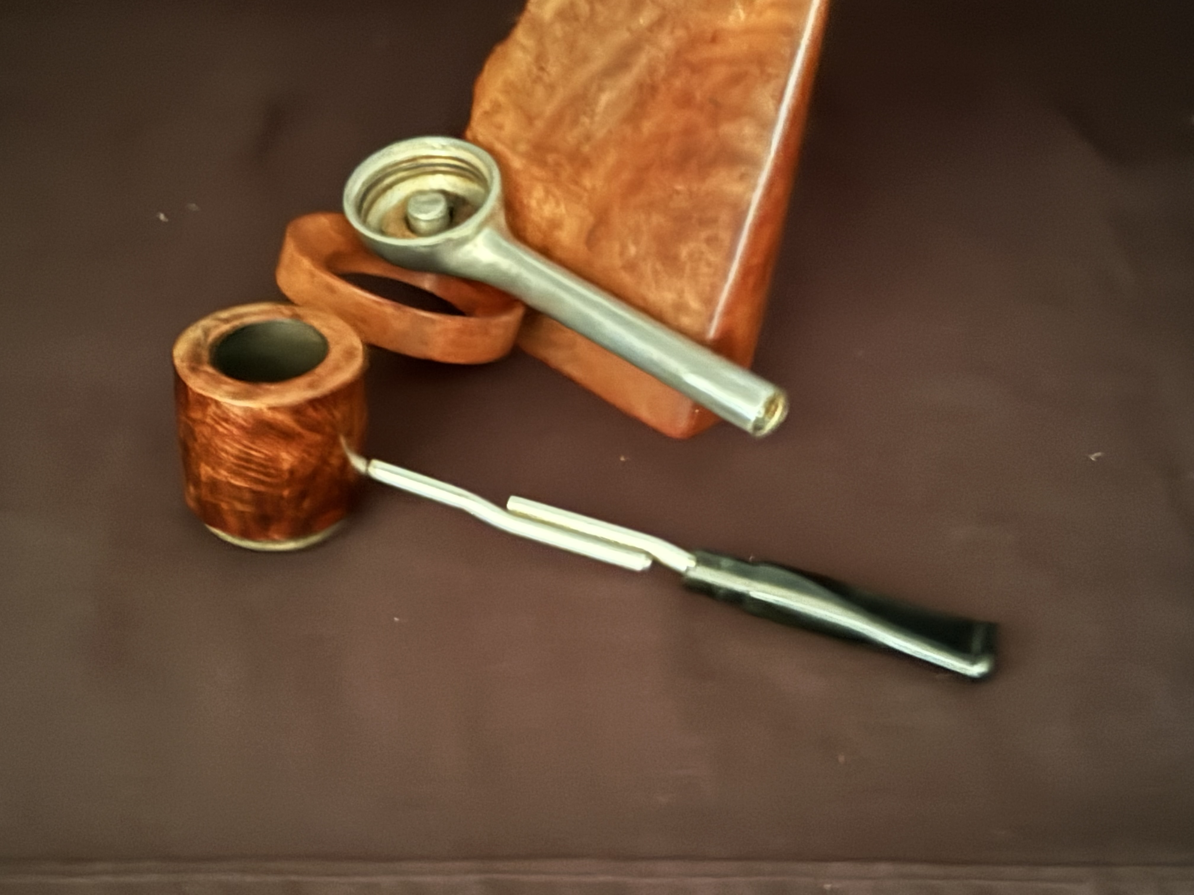 Ronson England Classic Luxury Metal Pipe Estate 10