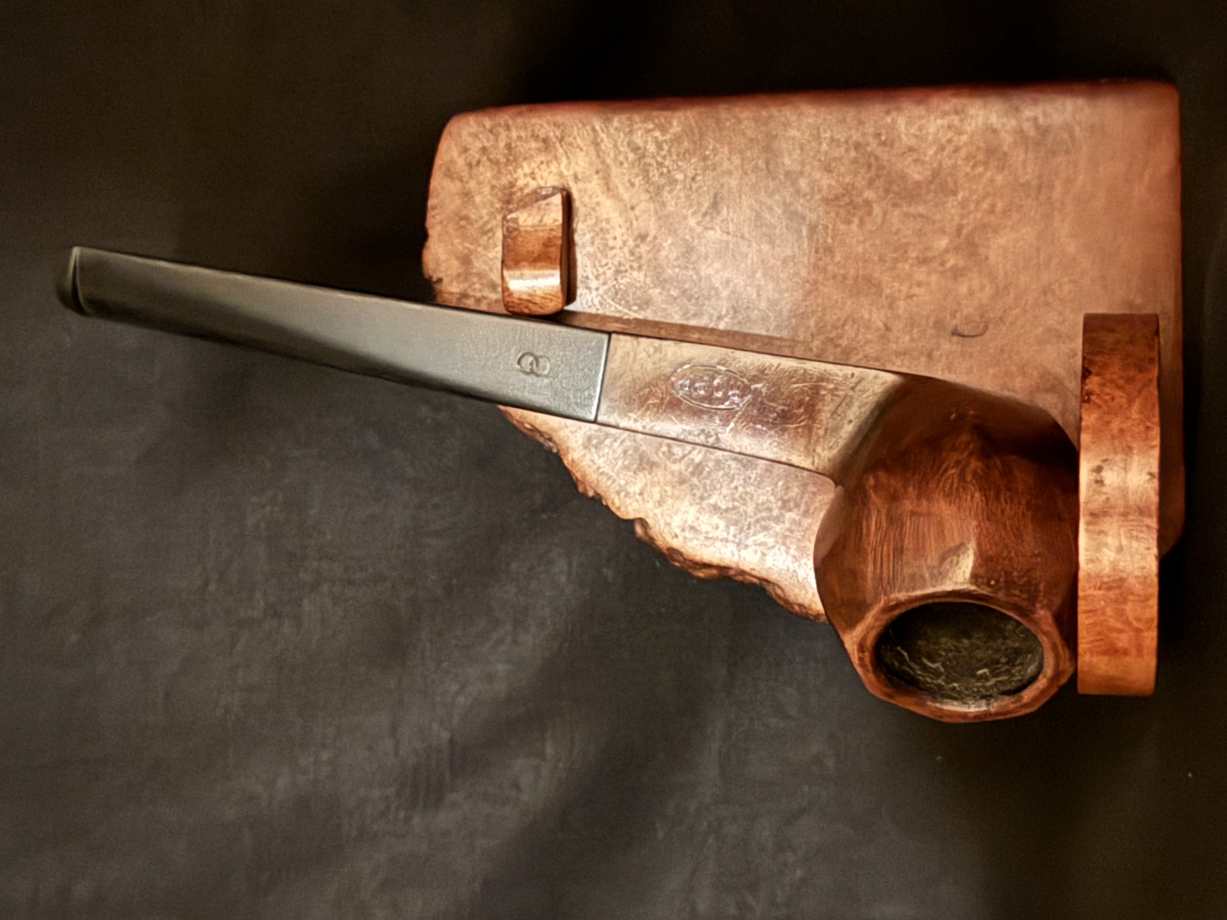 Ropp Edil Grand Luxe 123 Straight Hexagon Briar Estate Pipe