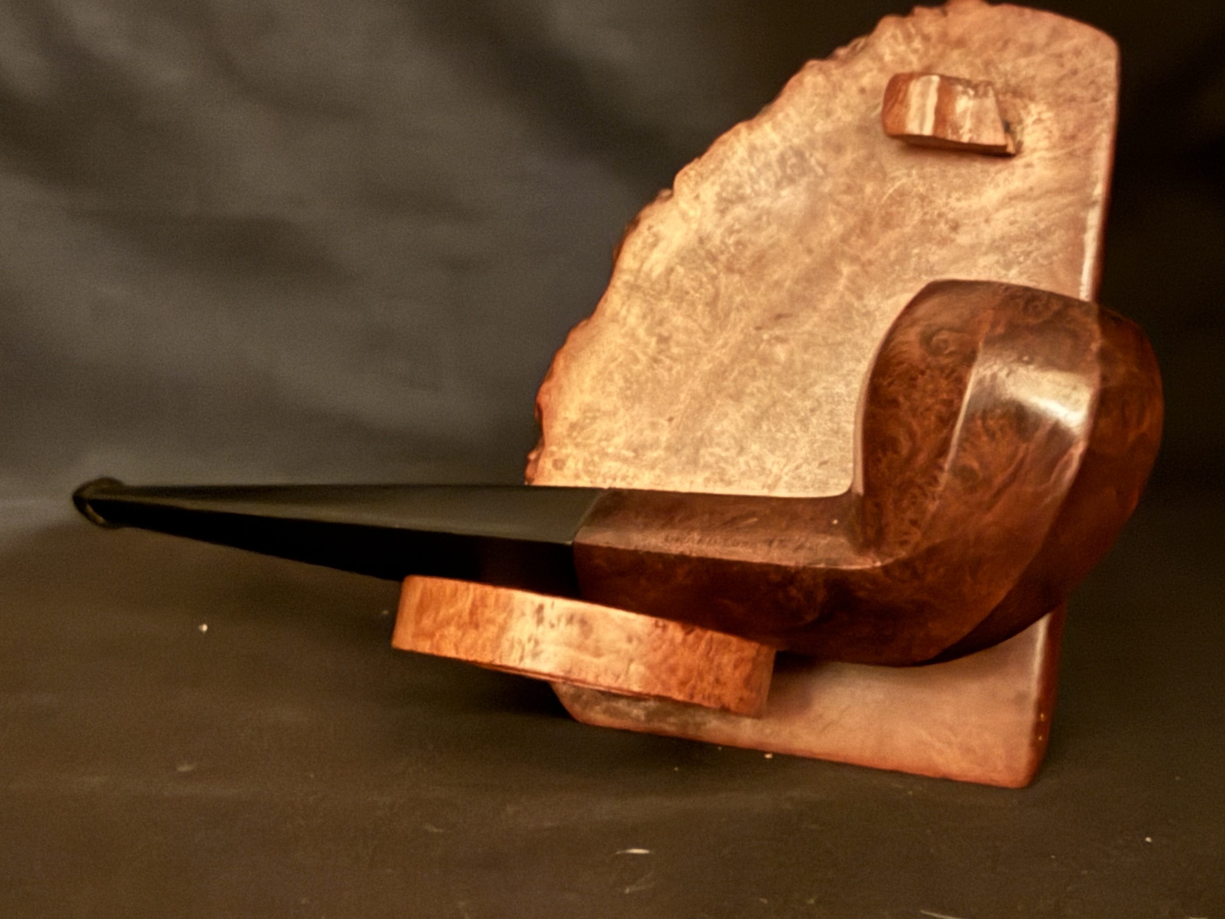 Ropp Edil Grand Luxe 123 Straight Hexagon Briar Estate Pipe 7