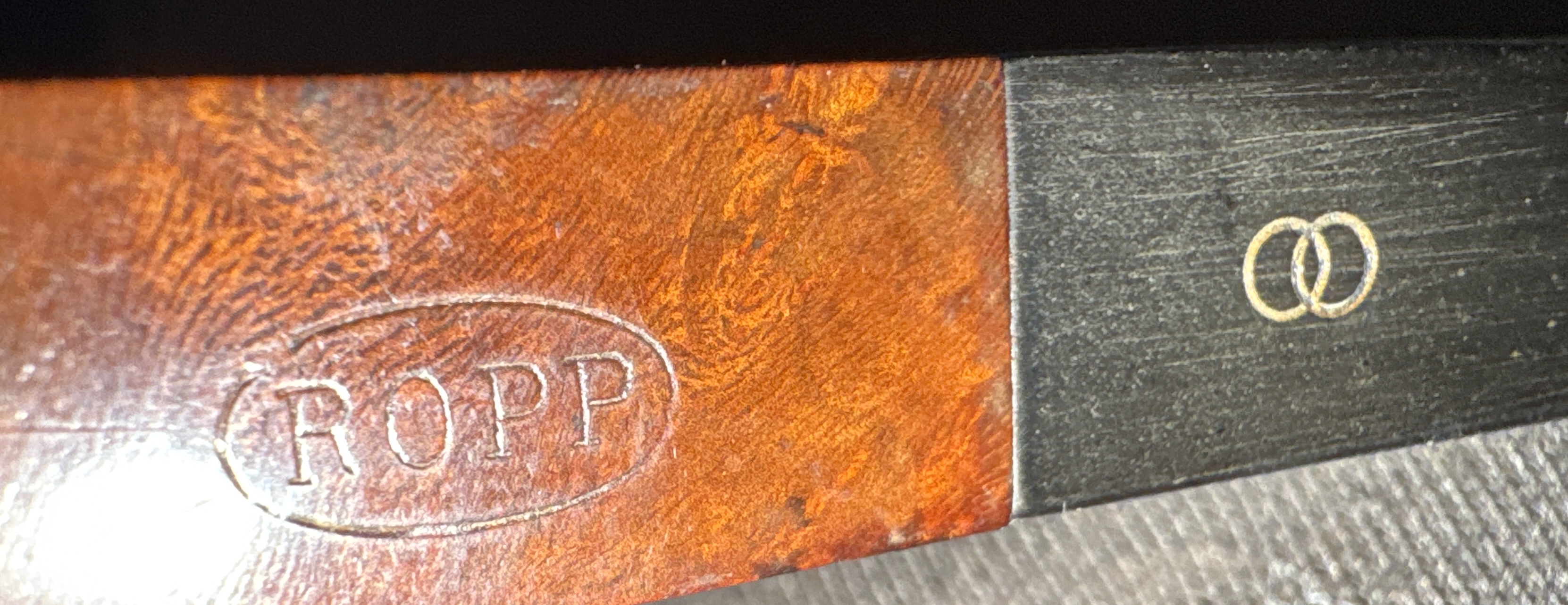 Ropp Edil Grand Luxe 123 Straight Hexagon Briar Estate Pipe 10