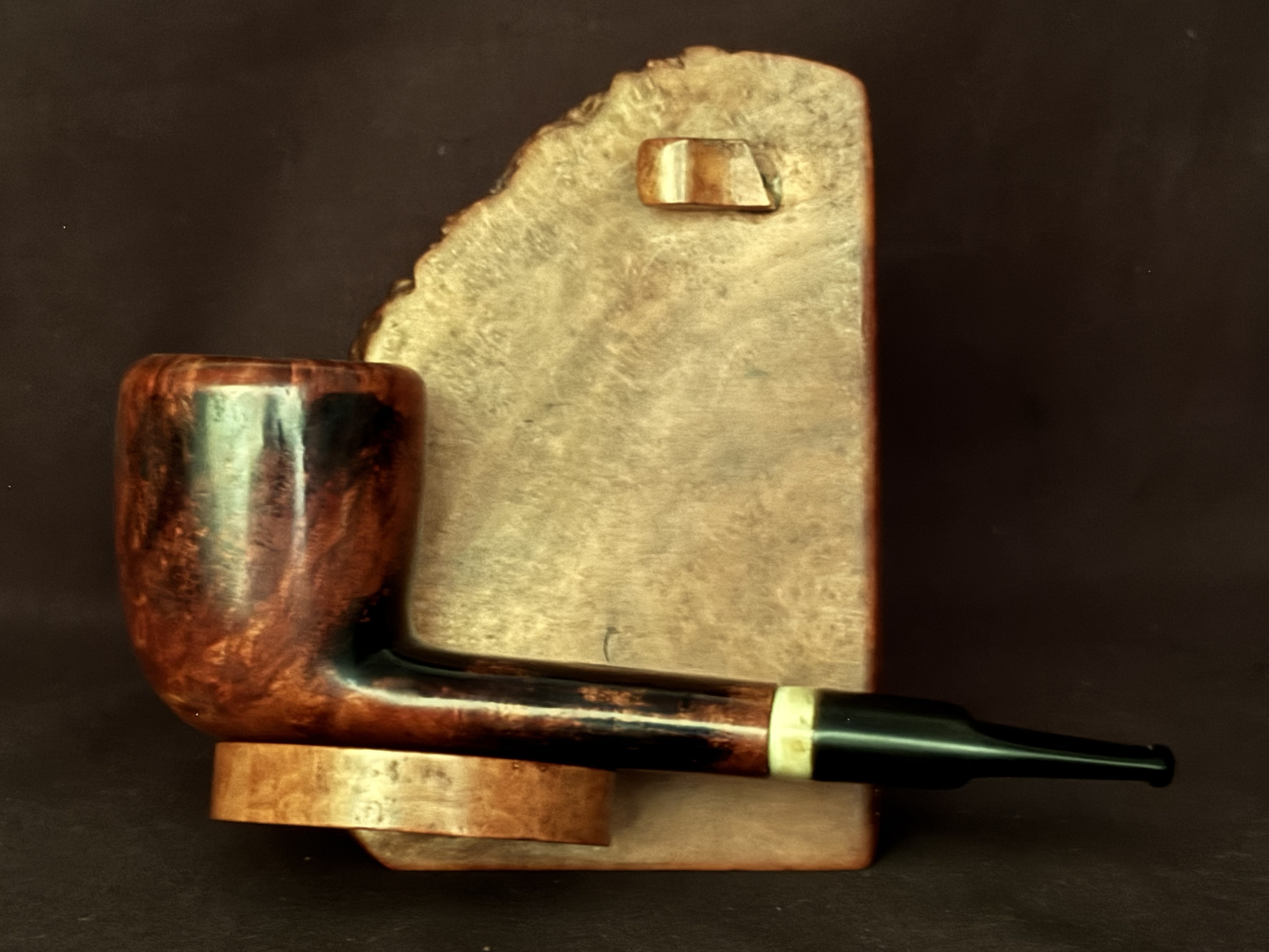 Rossi Noblesse 301150 Smooth Straight Acorn Estate Pipe 3