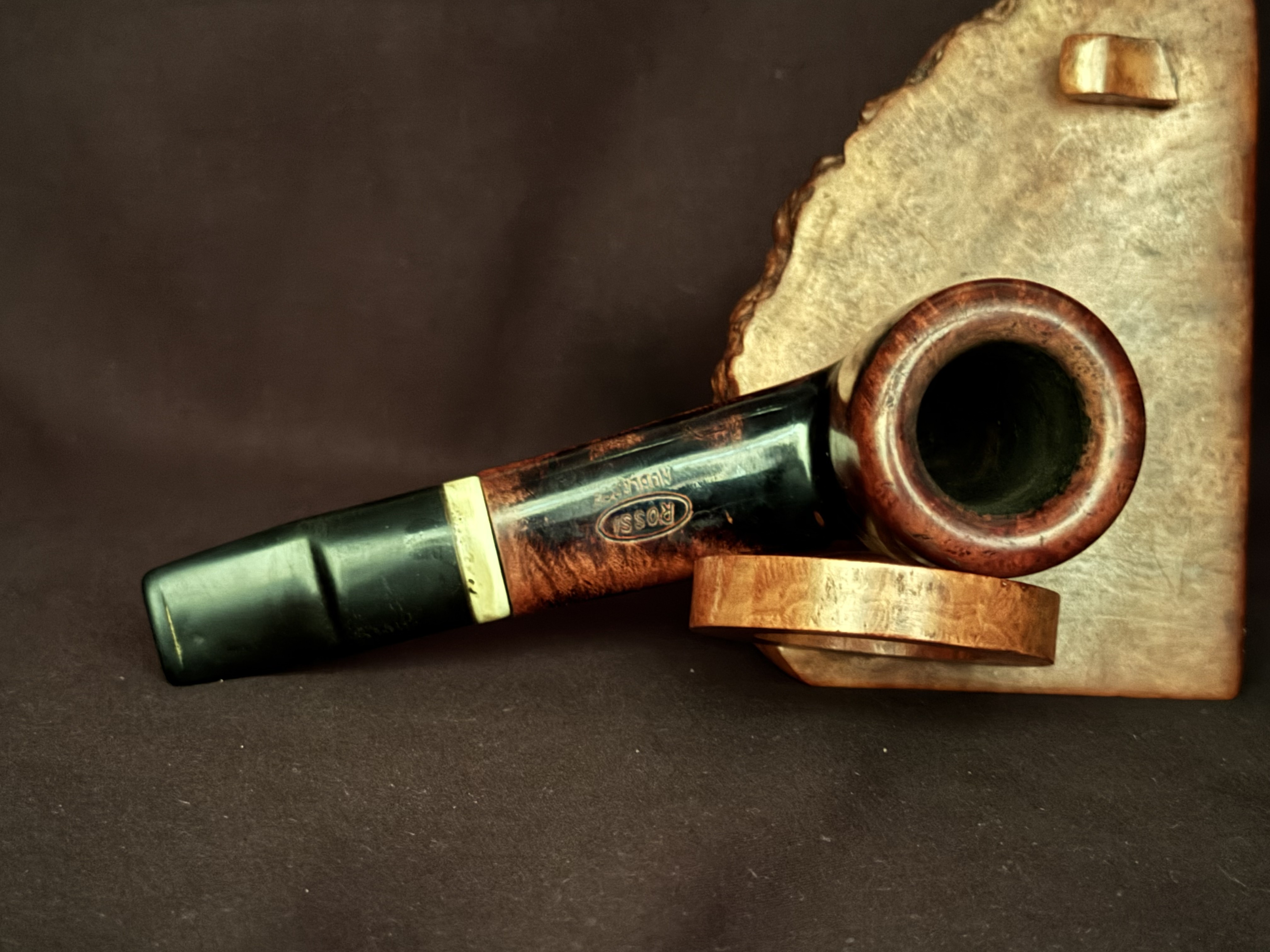 Rossi Noblesse 301150 Smooth Straight Acorn Estate Pipe 5