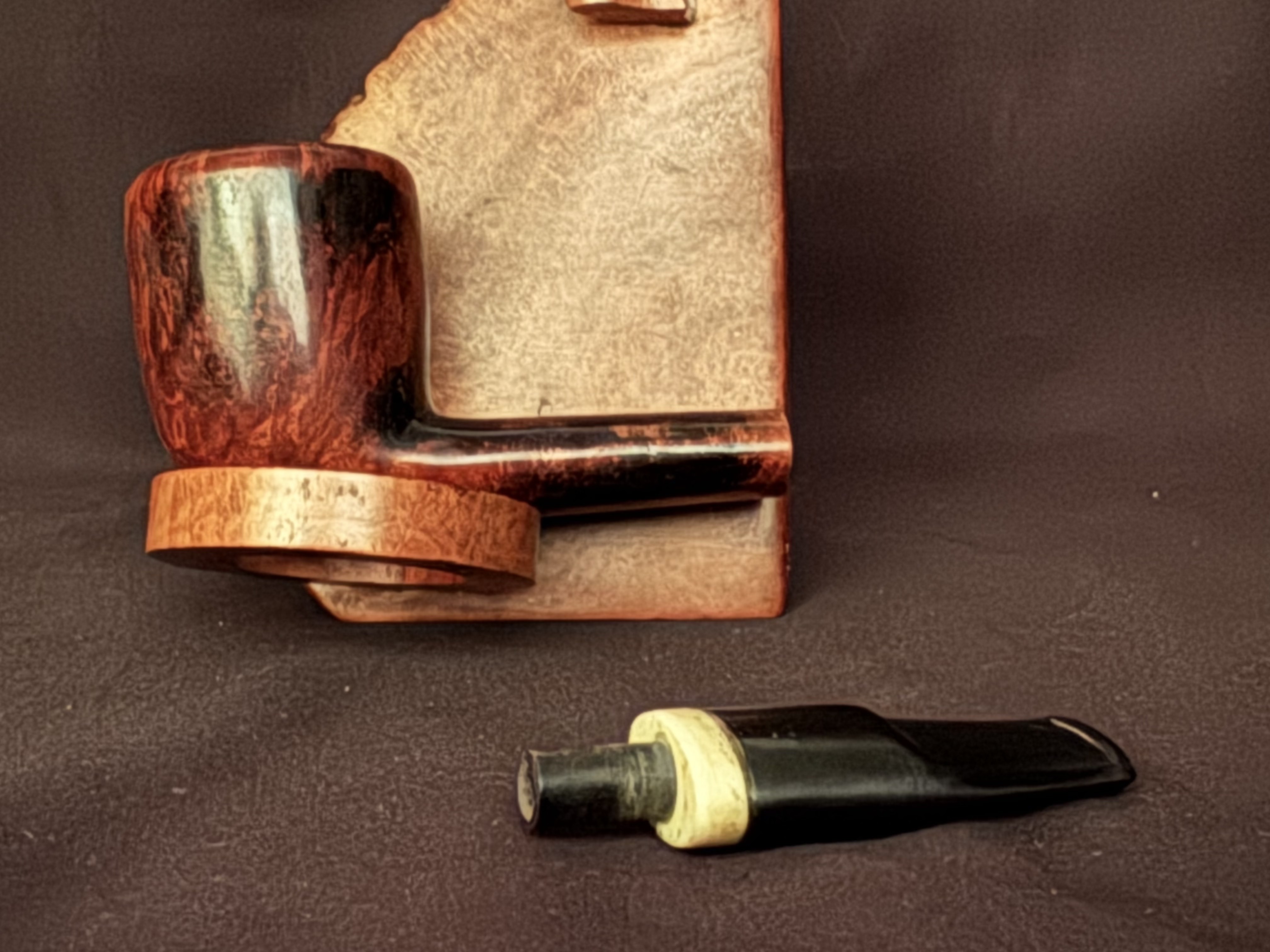 Rossi Noblesse 301150 Smooth Straight Acorn Estate Pipe 7