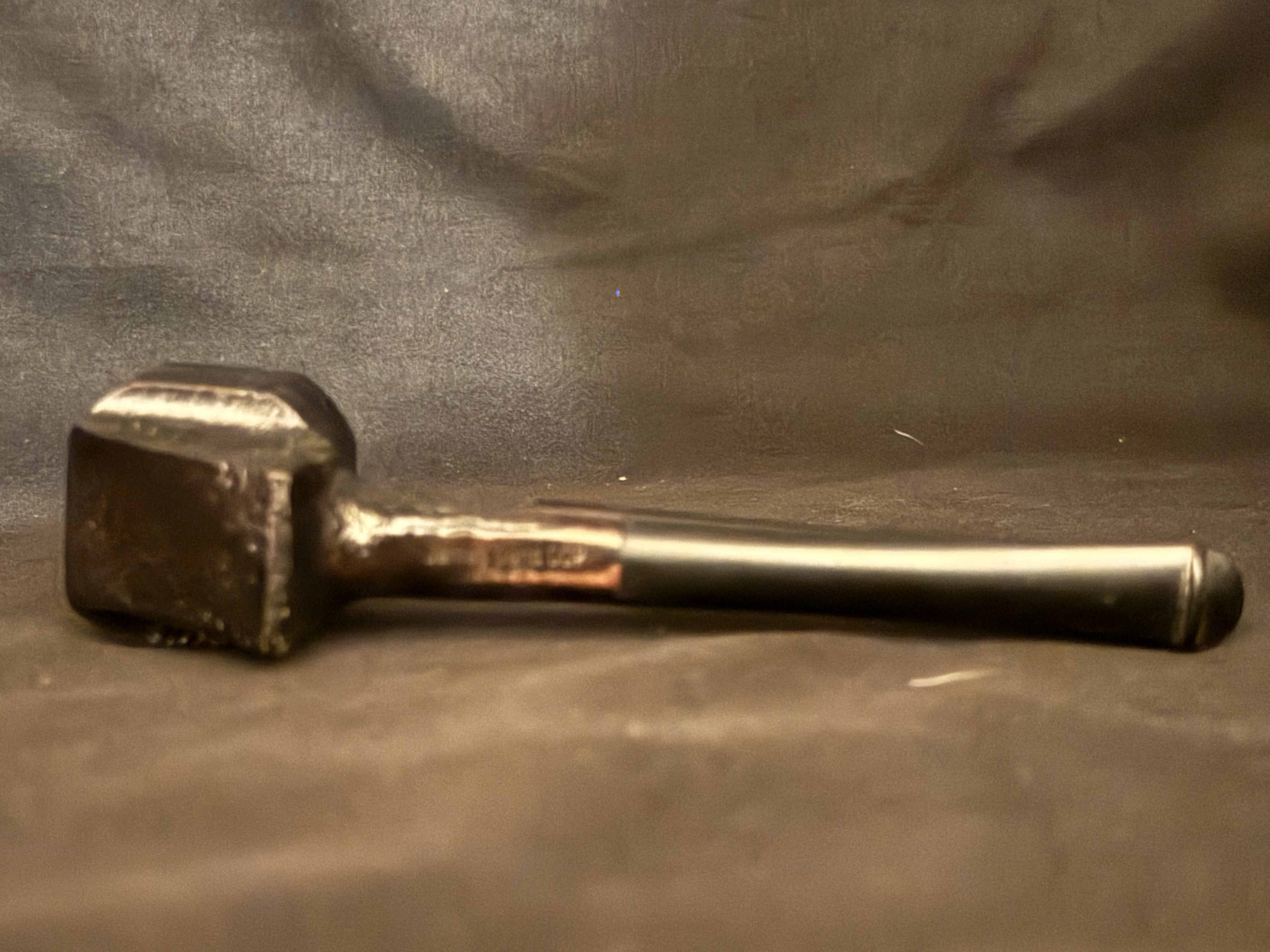 James Bond 007 / 18 Sandblast Straight Paneled Bowl Vulcanite Estate Pipe 6