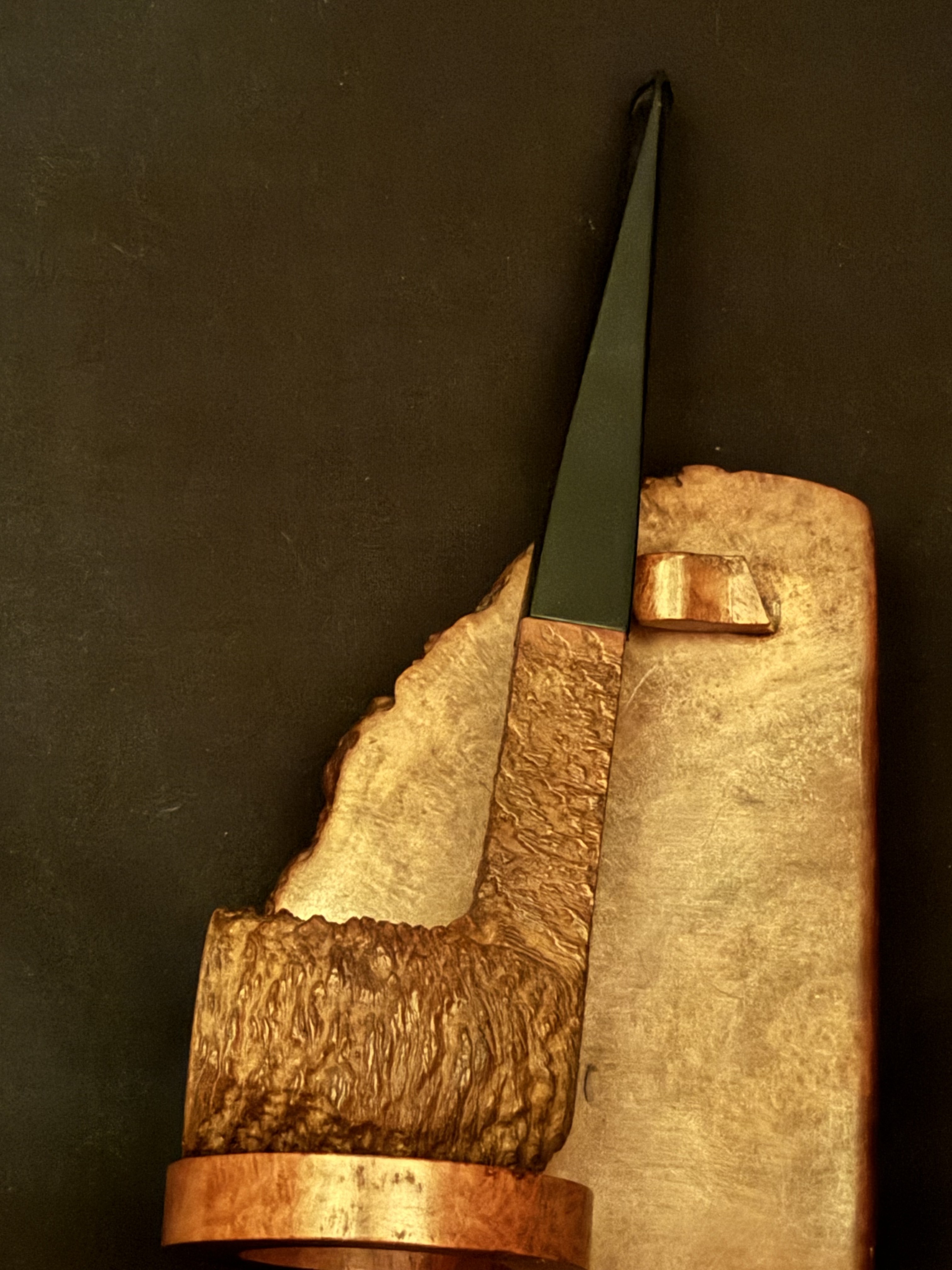 Vuillard Toulouse Saint Claude 450 Rough Sandblast Square Panel Vulcanite Stem Estate Pipe 7