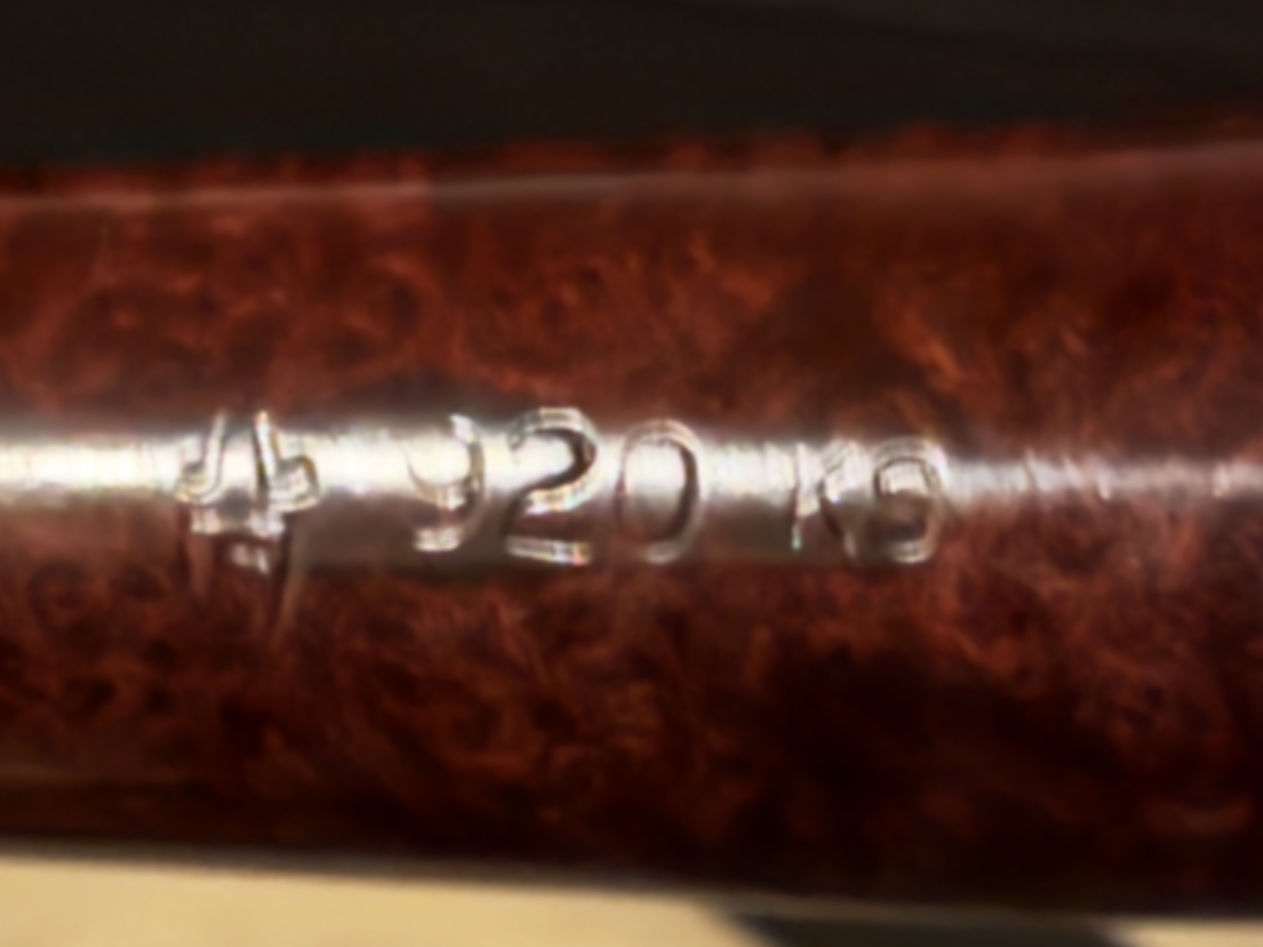 Savinelli 920 KS Bent Dublin Estate Pipe, Burgundy Finish, 6mm Filter 10
