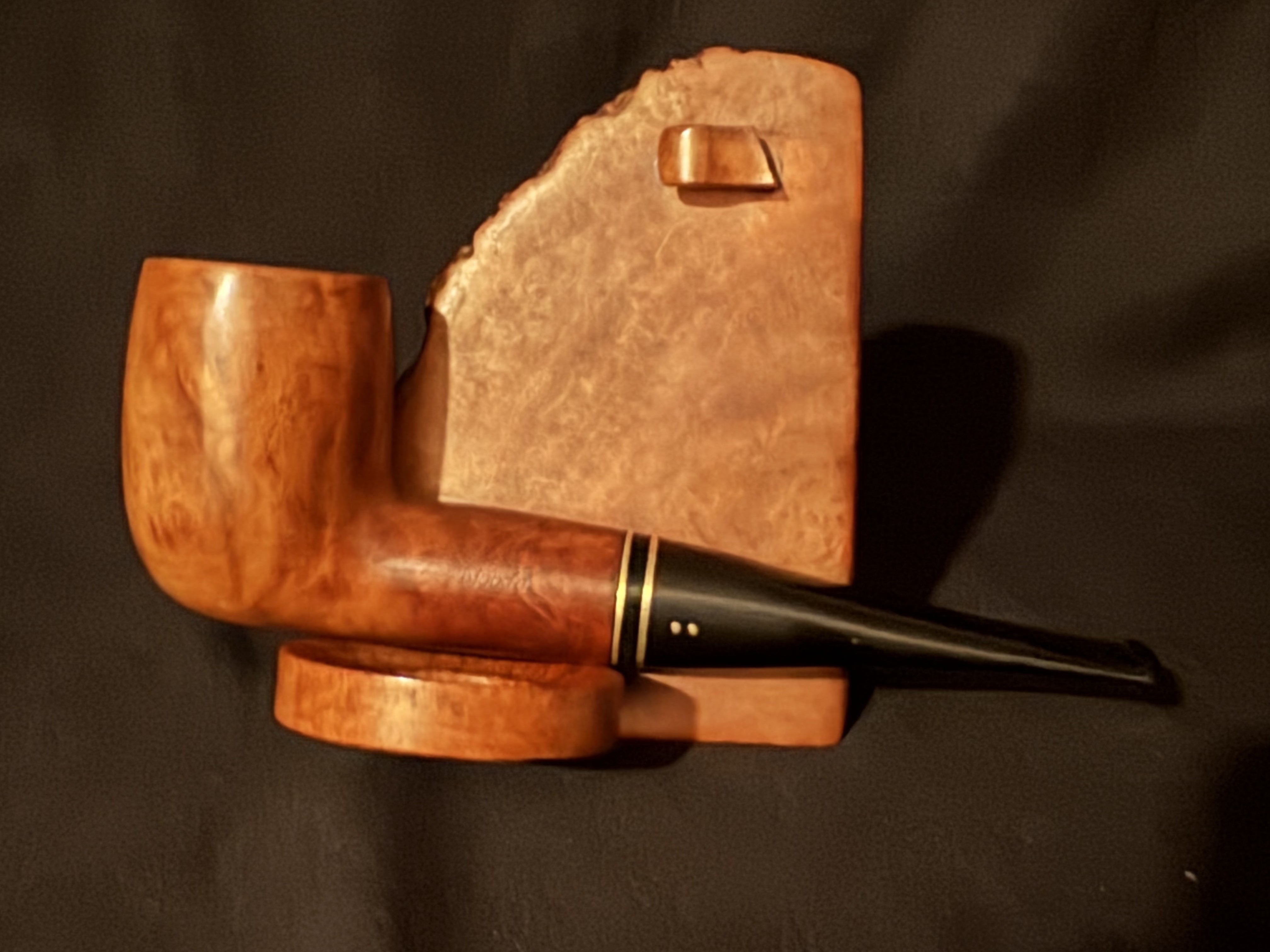 Savinelli Bionda 101 Smooth Straight Billiard Estate Pipe, 6mm Filter 4