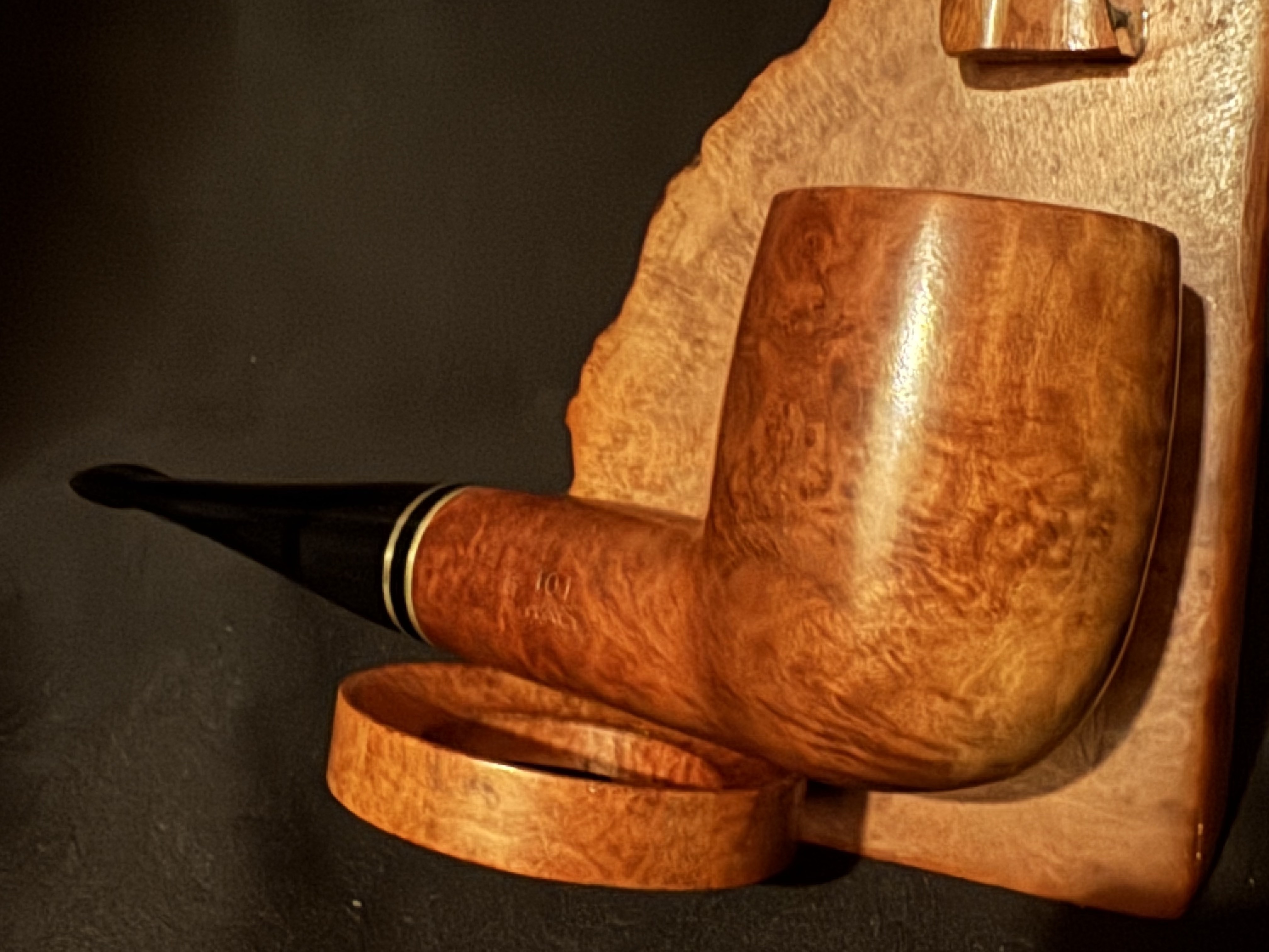 Savinelli Bionda 101 Smooth Straight Billiard Estate Pipe, 6mm Filter 9
