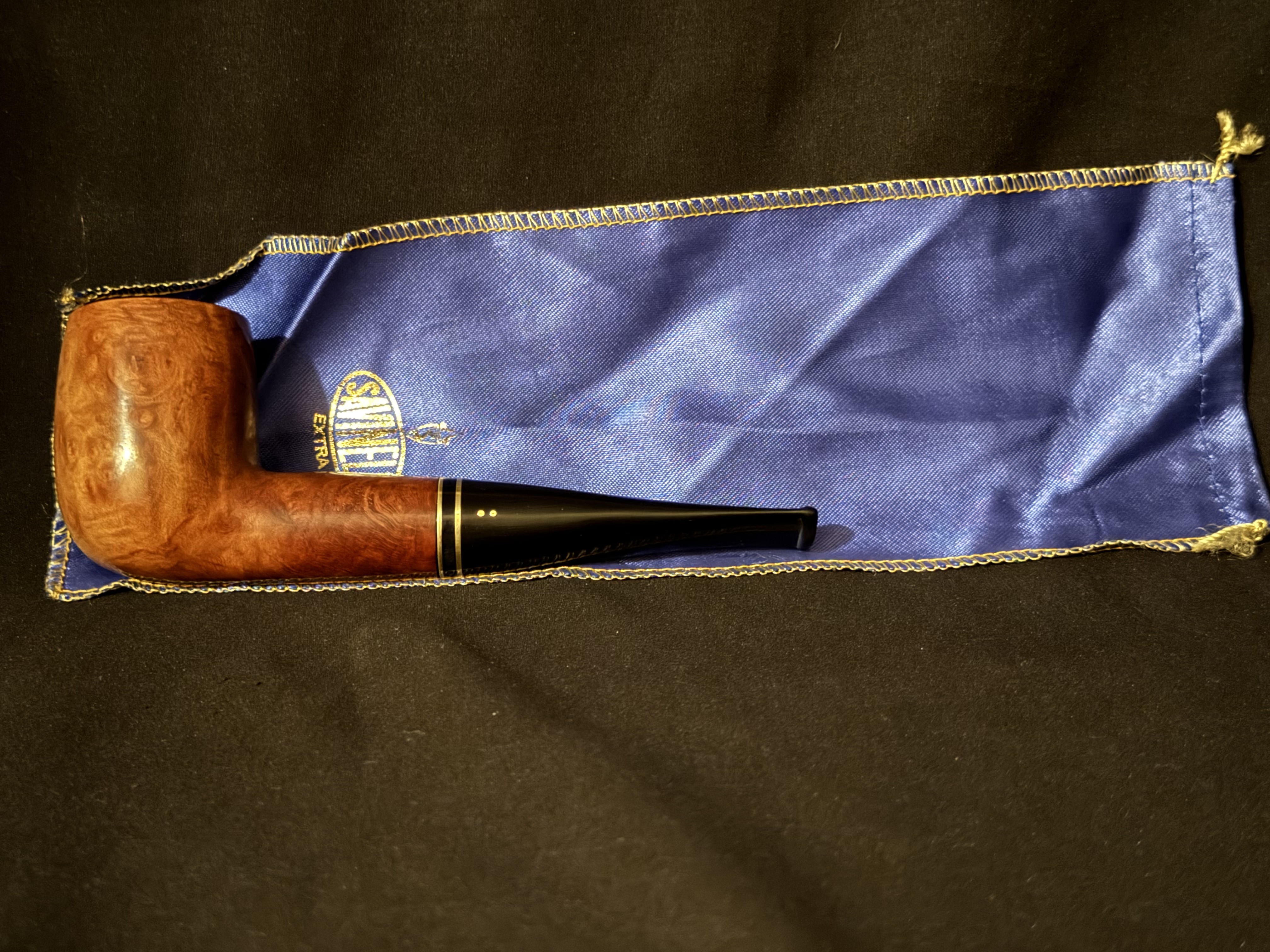 Savinelli Bionda 101 Smooth Straight Billiard Estate Pipe, 6mm Filter 3
